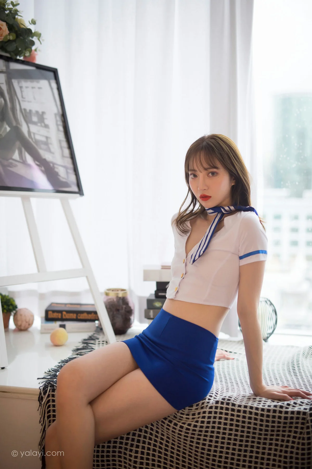 YALAYI 雅拉伊 Vol.803   白雪 空中玩家 - 6