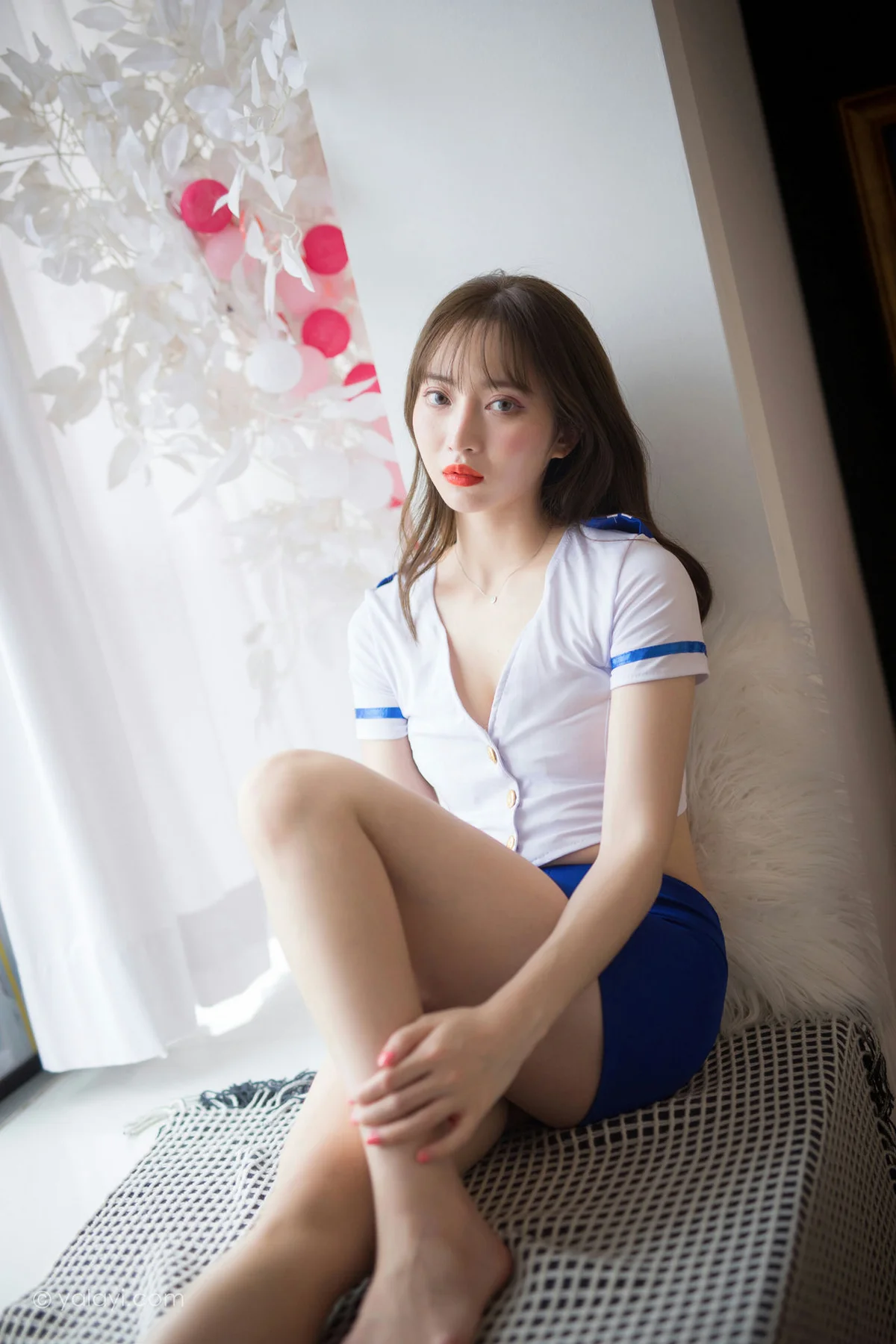 YALAYI 雅拉伊 Vol.803   白雪 空中玩家 - 5