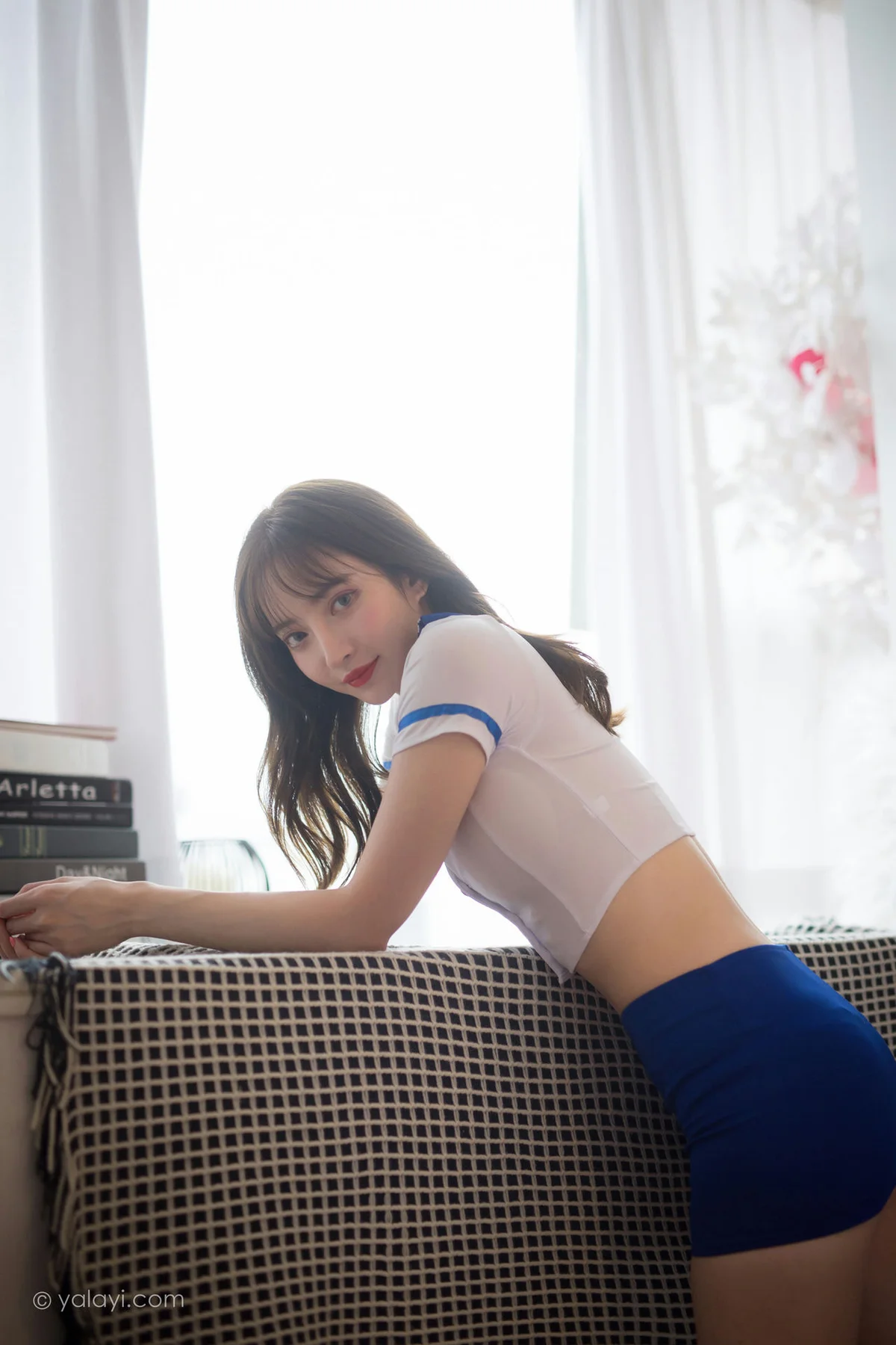 YALAYI 雅拉伊 Vol.803   白雪 空中玩家 - 8