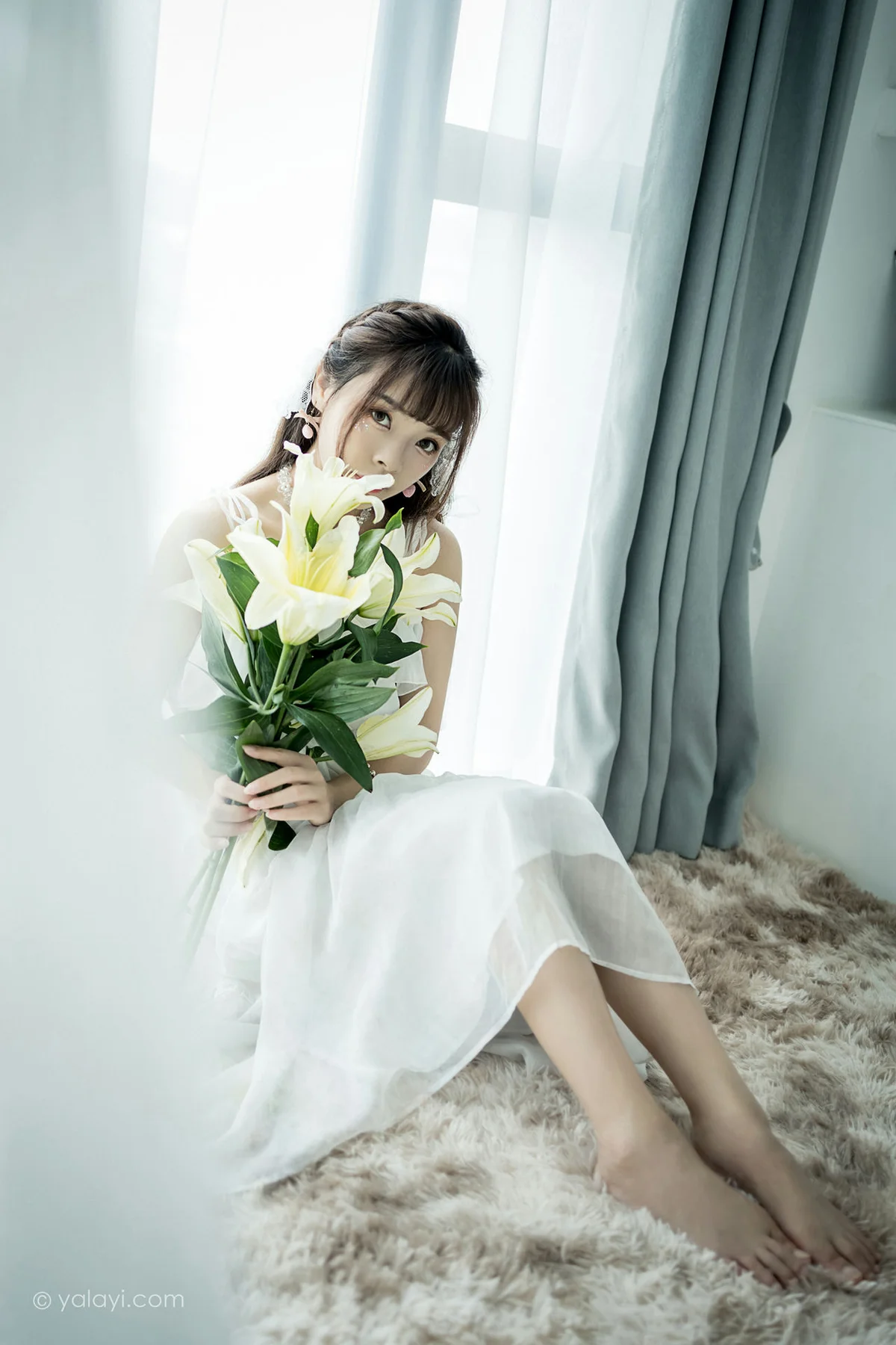 YALAYI 雅拉伊 Vol.804   程小蝶 白色恋人 - 6
