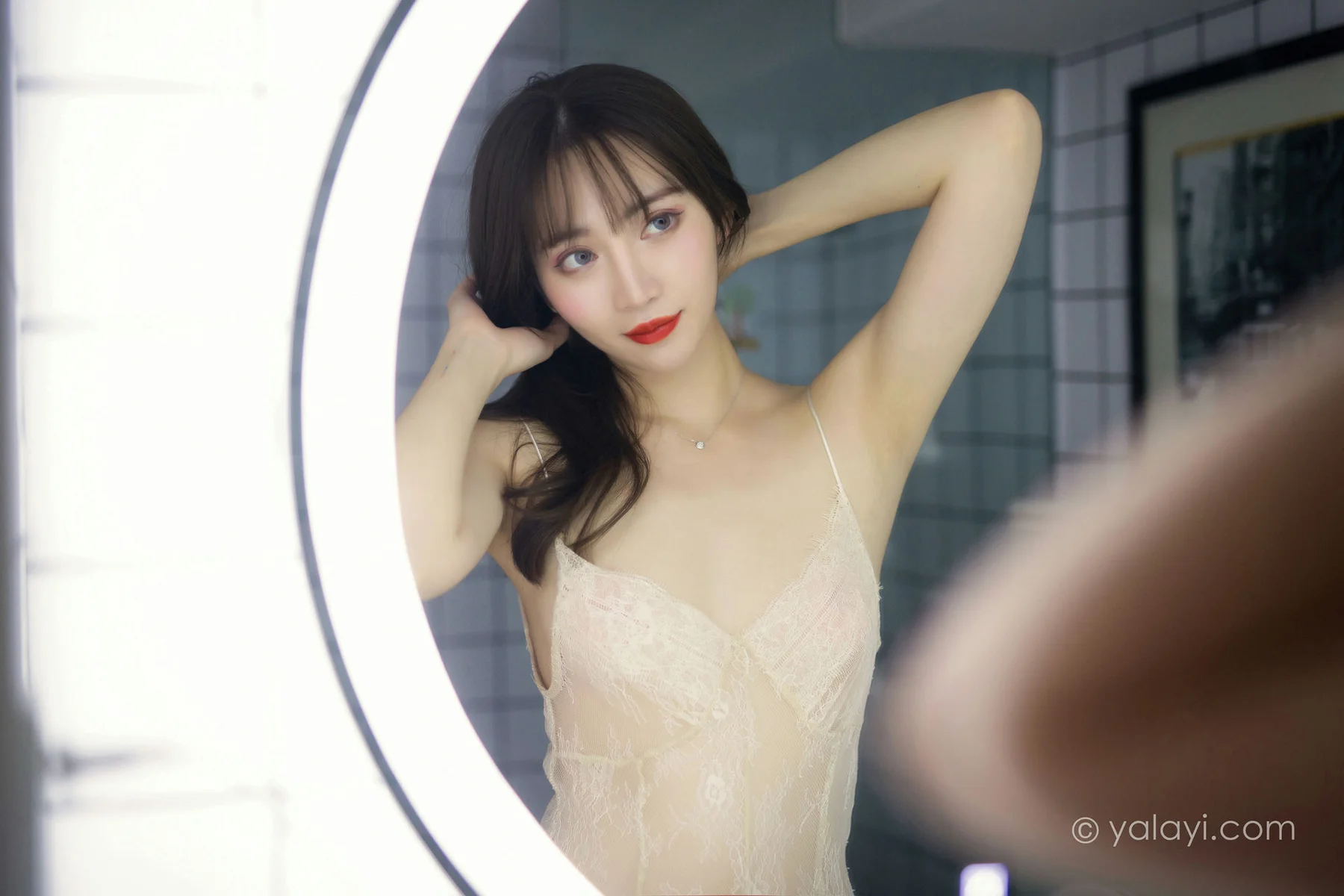 YALAYI 雅拉伊 Vol.815    白雪 惊鸿一瞥 - 3