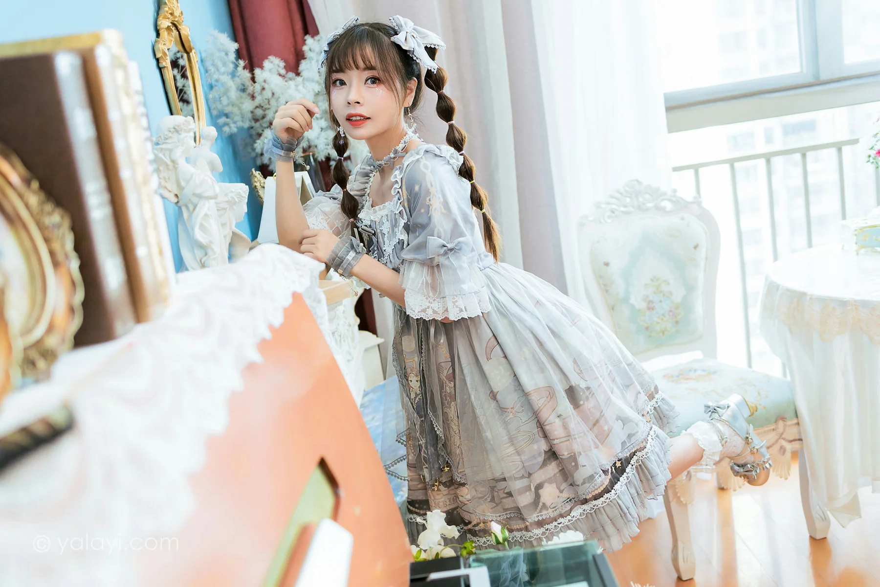 YALAYI 雅拉伊 Vol.830    程小蝶 洛丽塔少女 - 3