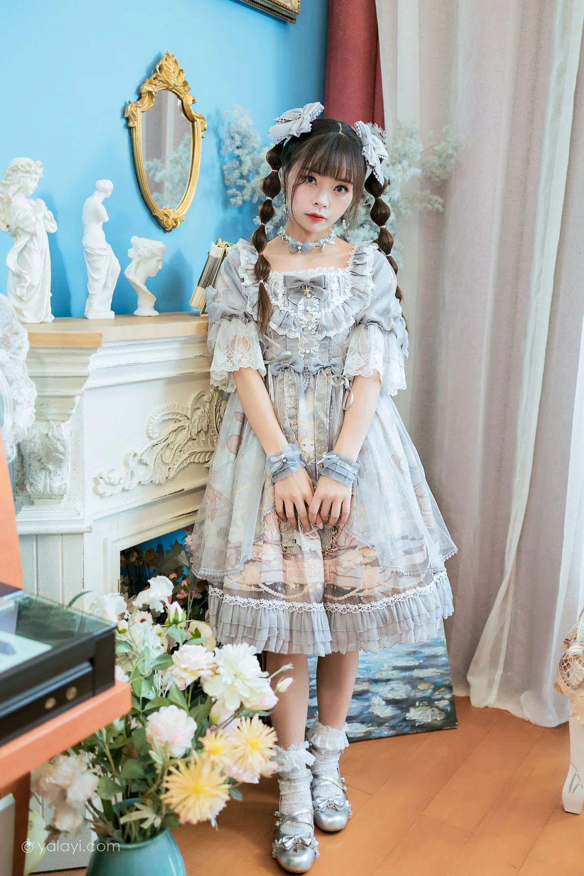 YALAYI 雅拉伊 Vol.830    程小蝶 洛丽塔少女 - 4