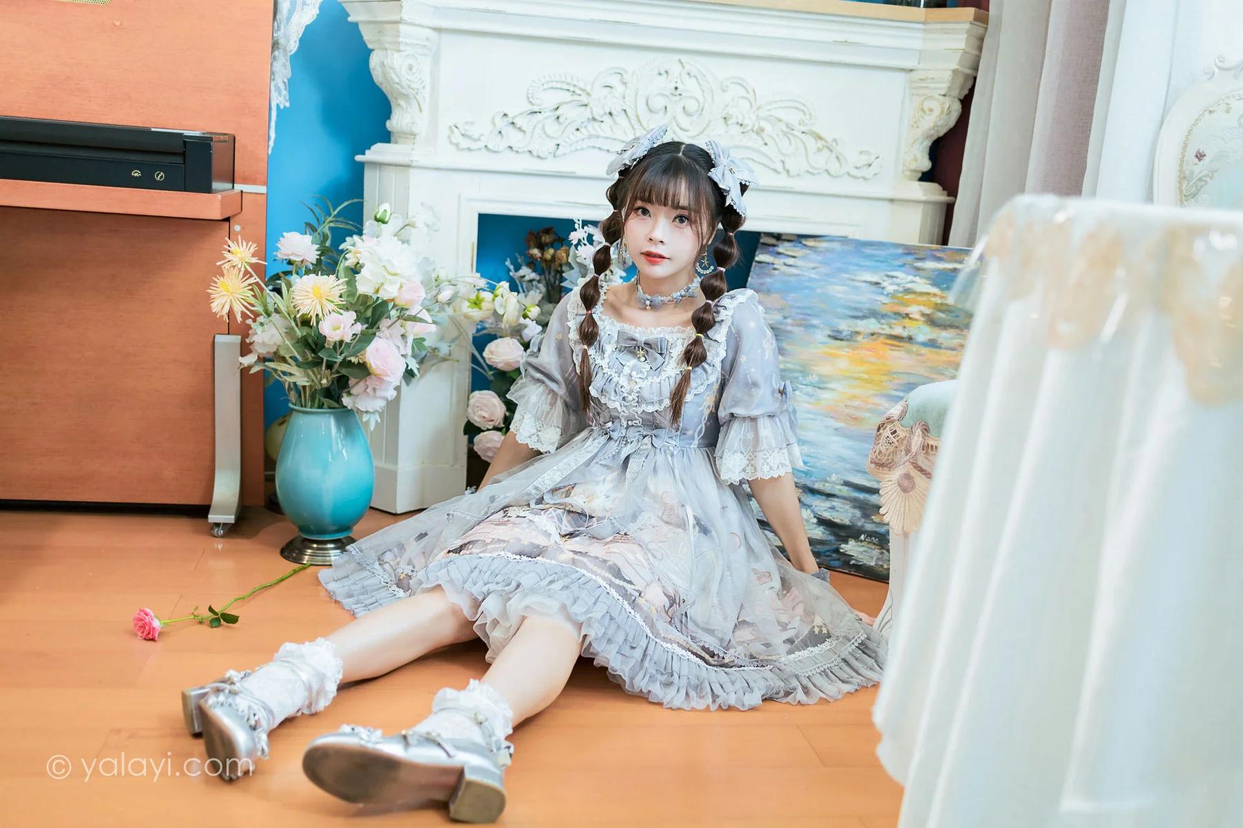 YALAYI 雅拉伊 Vol.830    程小蝶 洛丽塔少女 - 6