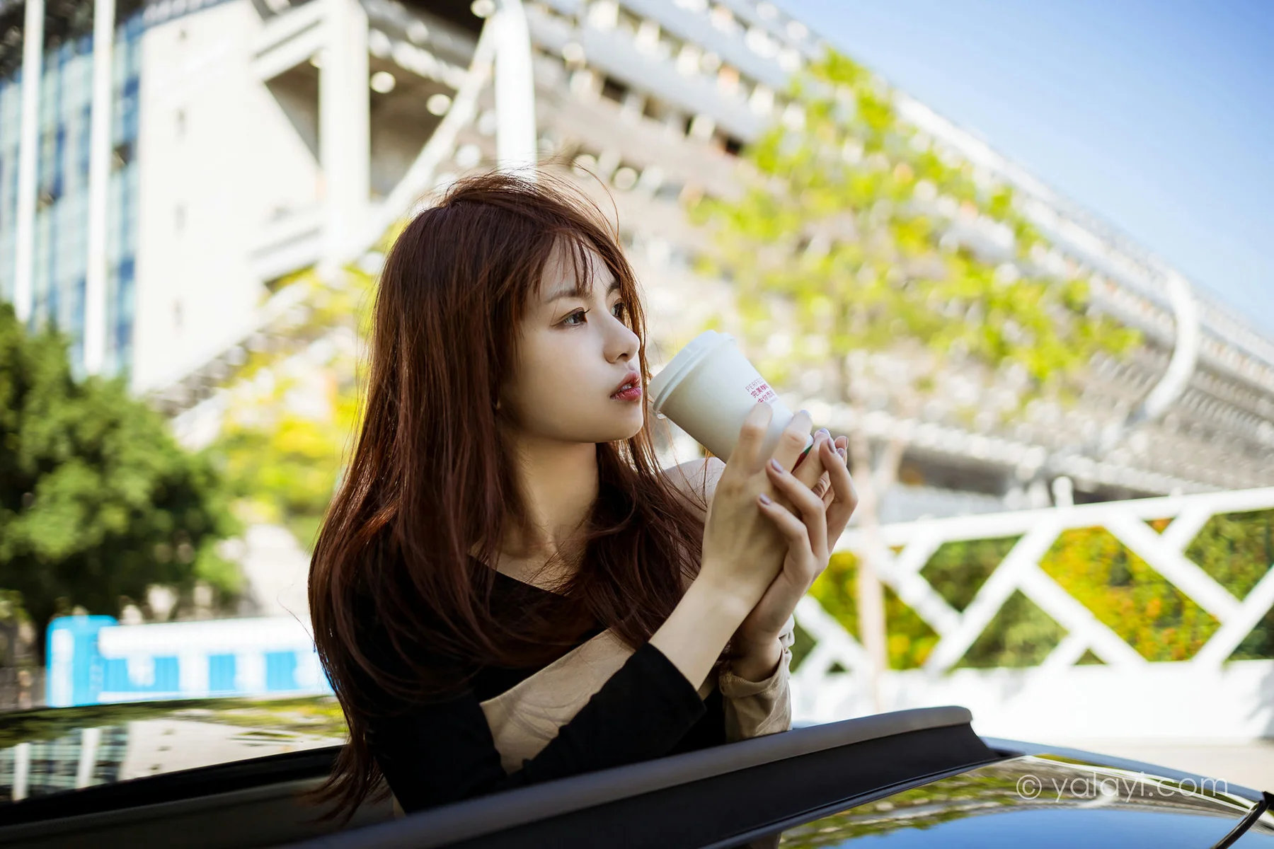 YALAYI 雅拉伊 Vol.839  茹莎 兜风 - 5