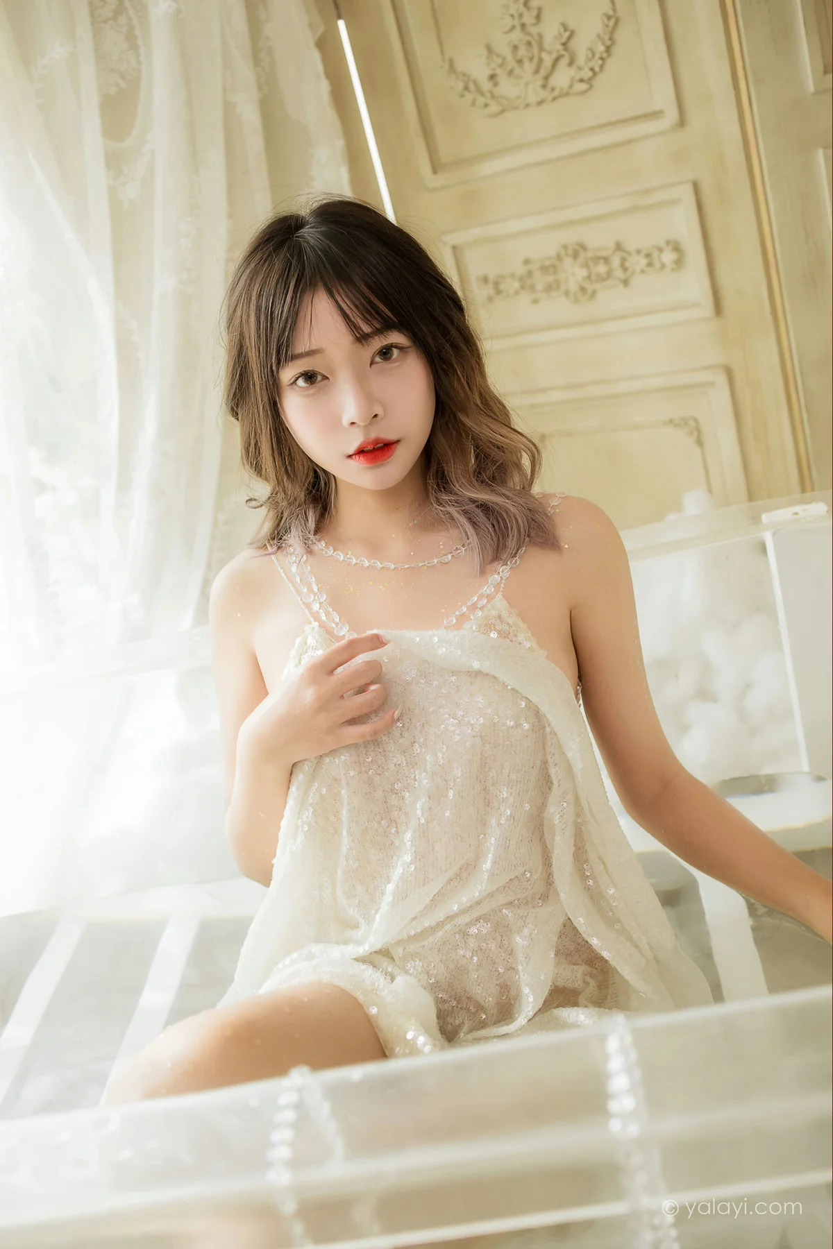 YALAYI 雅拉伊 Vol.841  阿禾 水中白莲 - 2