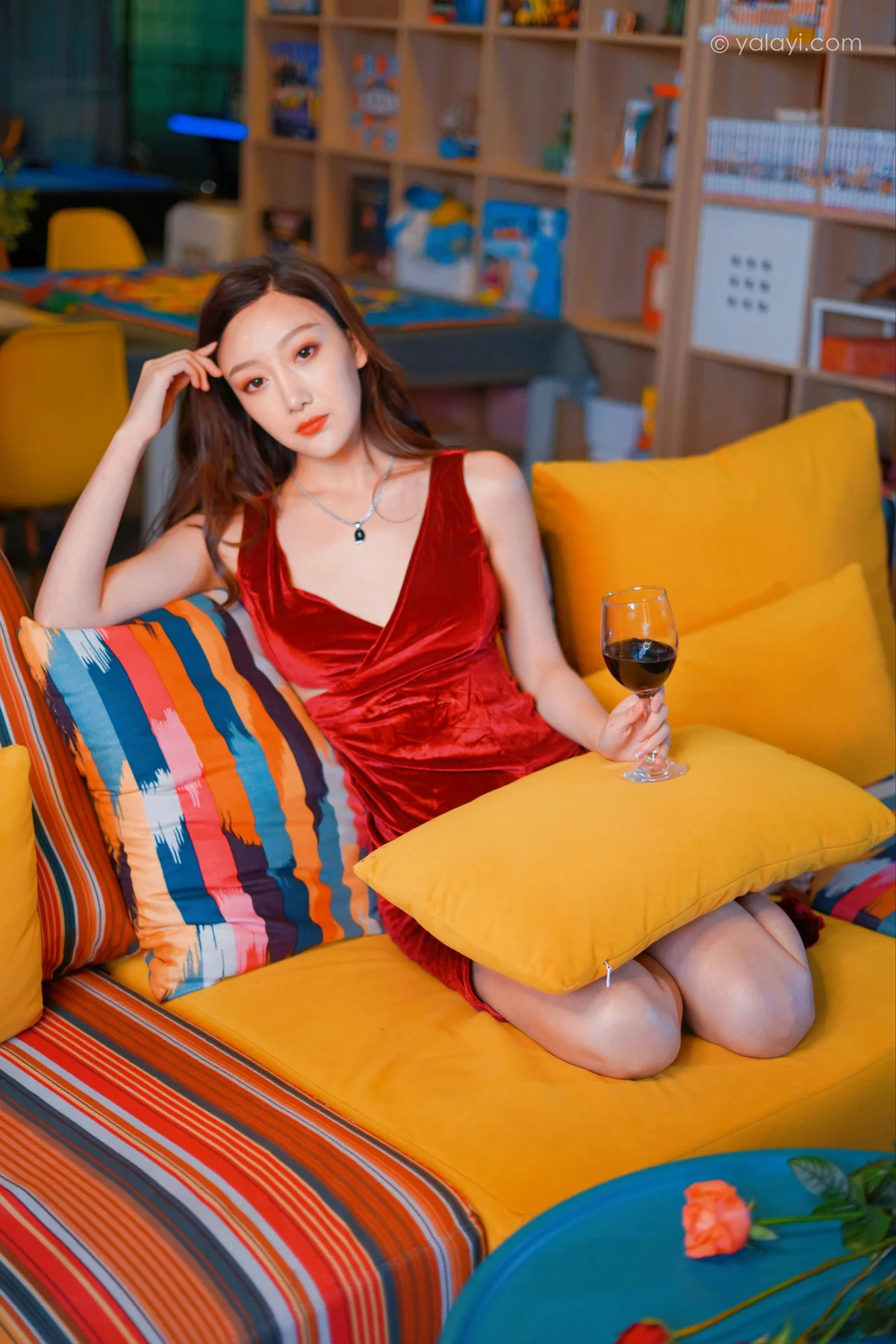 YALAYI 雅拉伊 Vol.850   蕊思 美人一笑也倾城 - 5