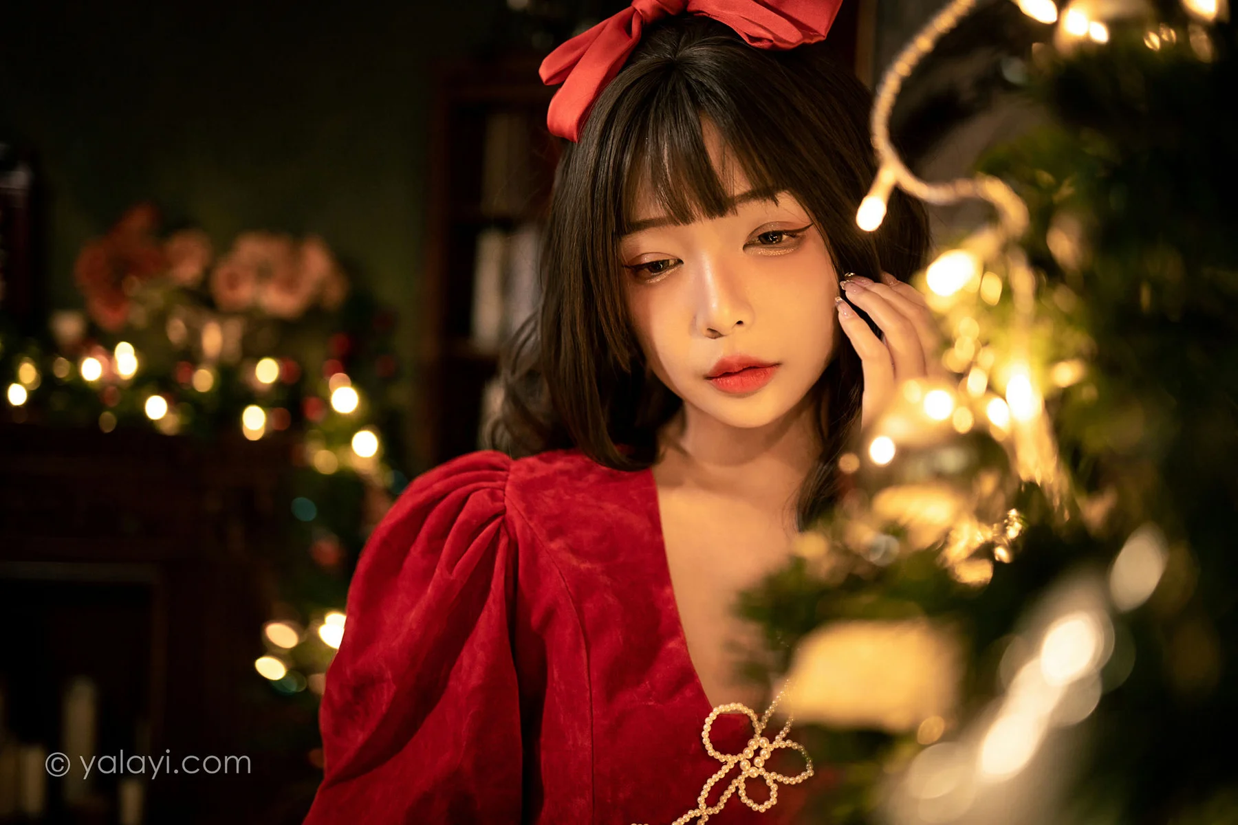 YALAYI 雅拉伊 Vol.852    快乐圣诞 阿禾 - 8