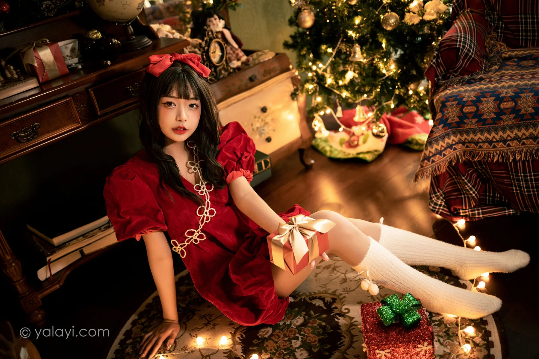 YALAYI 雅拉伊 Vol.852    快乐圣诞 阿禾 - 2