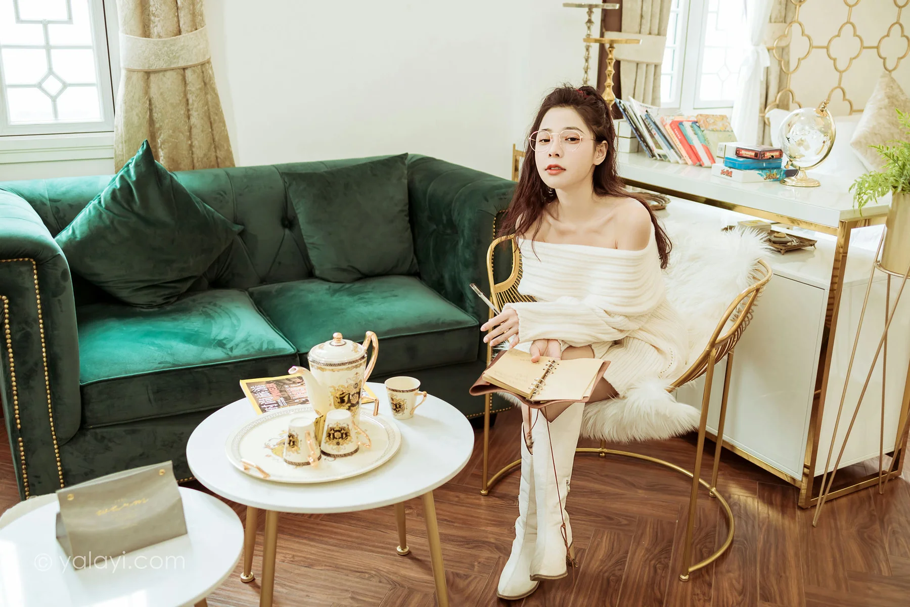 YALAYI 雅拉伊 Vol.872   诗咏 女友来探班 - 7