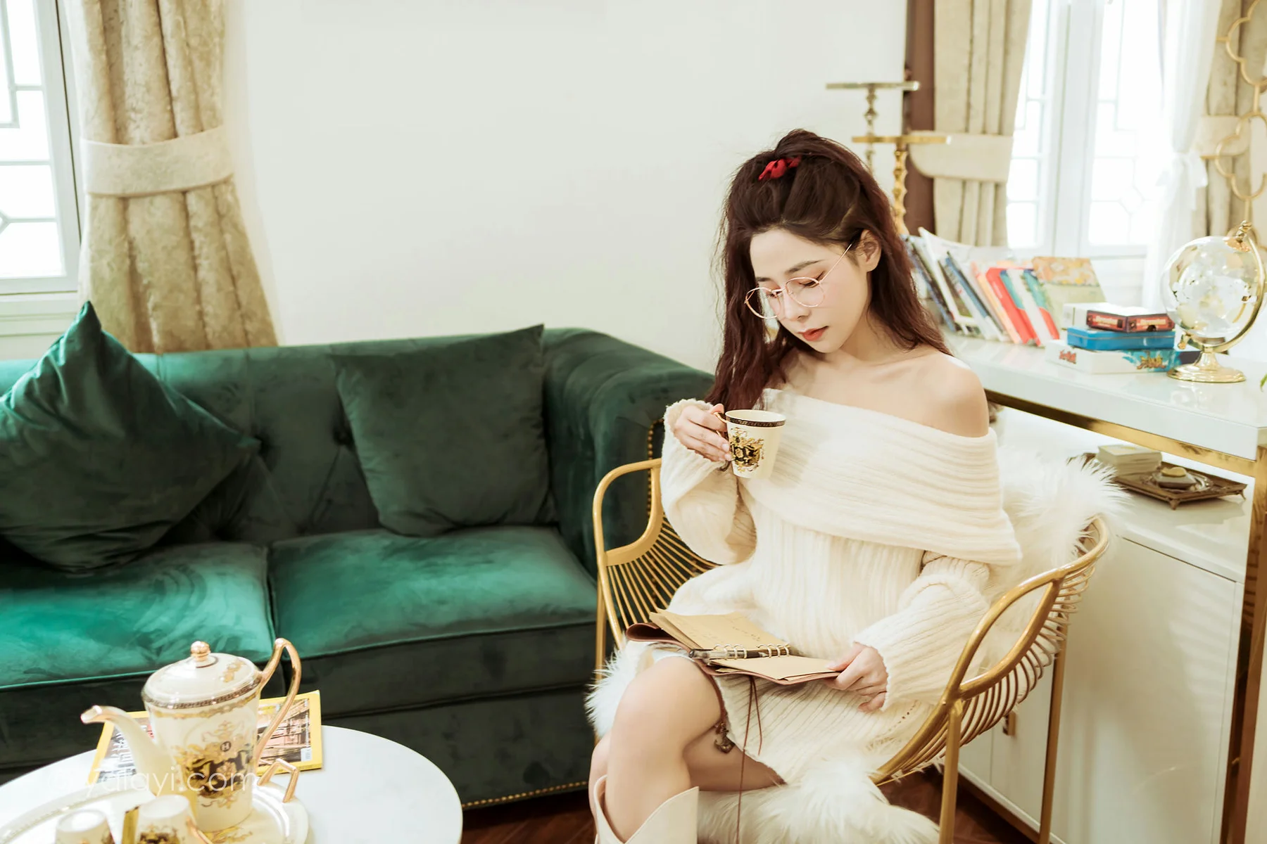 YALAYI 雅拉伊 Vol.872   诗咏 女友来探班 - 2