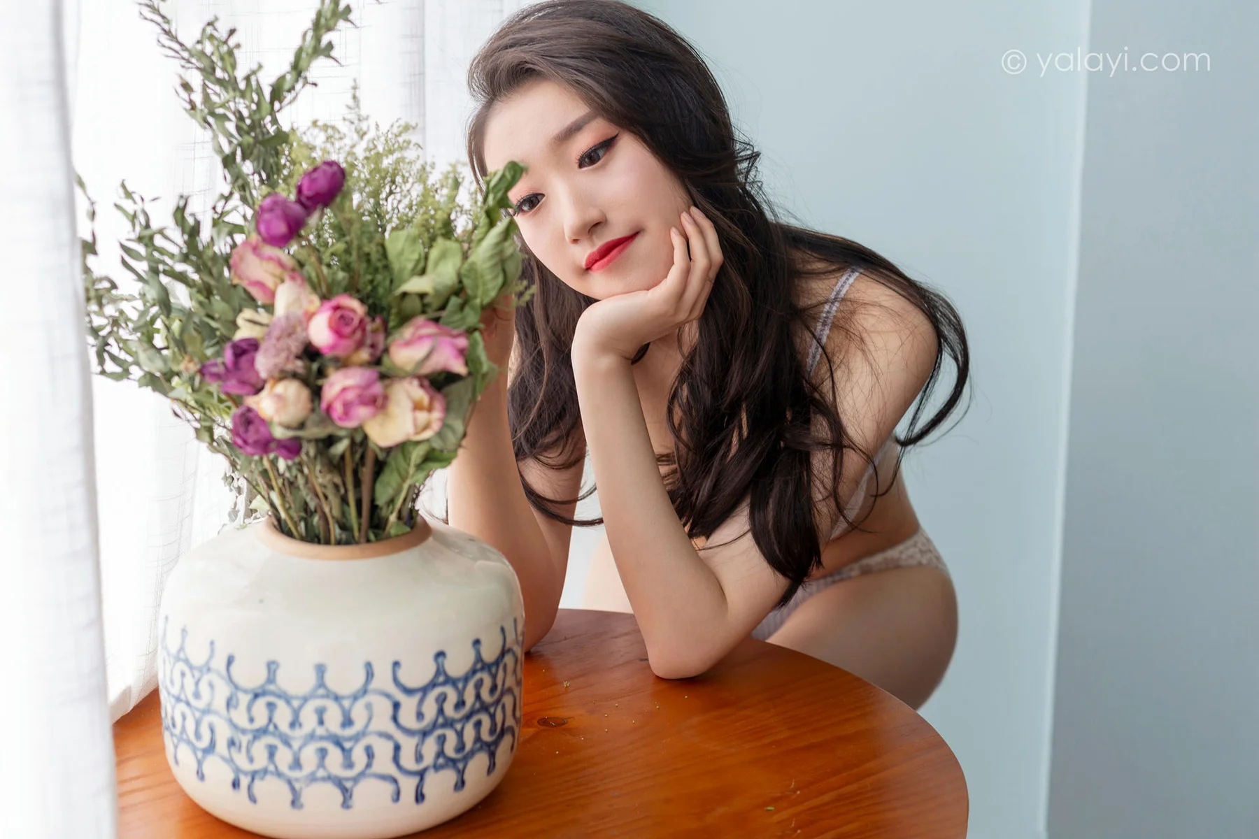 YALAYI 雅拉伊 Vol.907  心怡 花容月貌 - 3