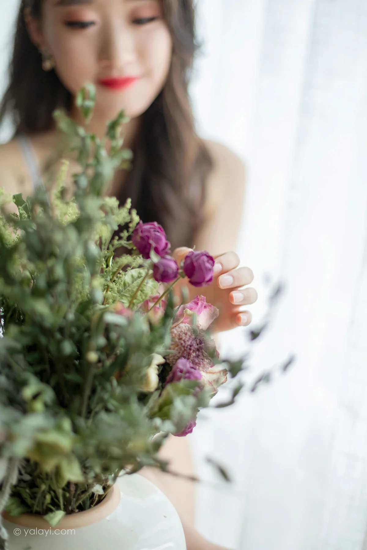 YALAYI 雅拉伊 Vol.907  心怡 花容月貌 - 9