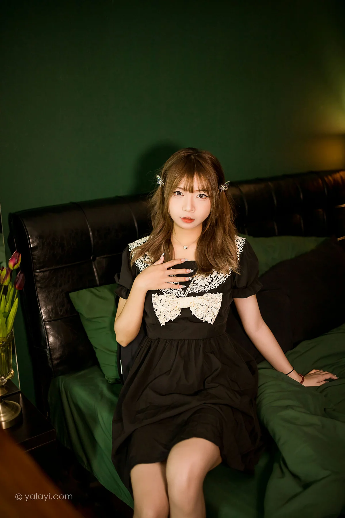 YALAYI 雅拉伊 Vol.926  阿禾 黑色蝴蝶 - 3