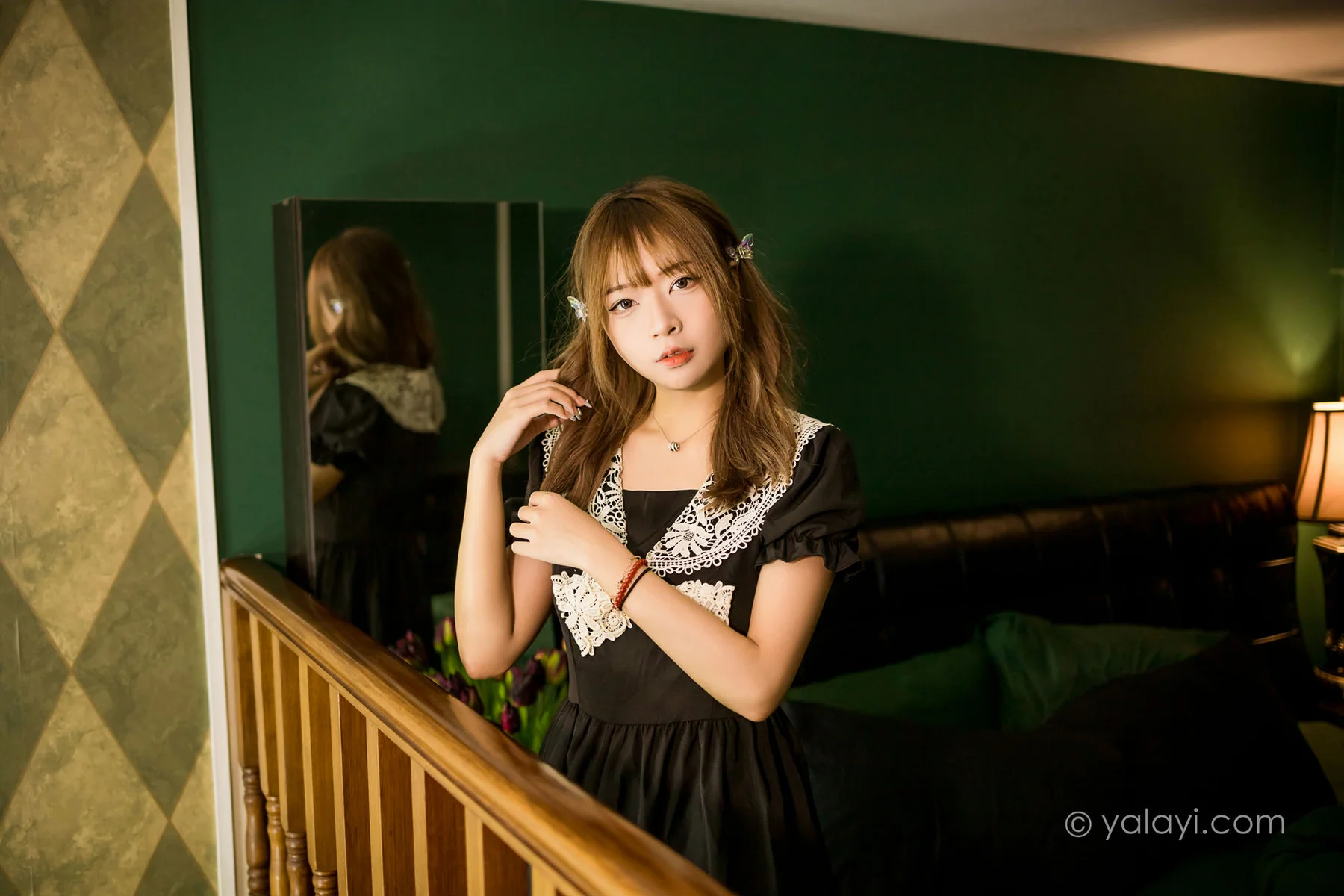 YALAYI 雅拉伊 Vol.926  阿禾 黑色蝴蝶 - 10