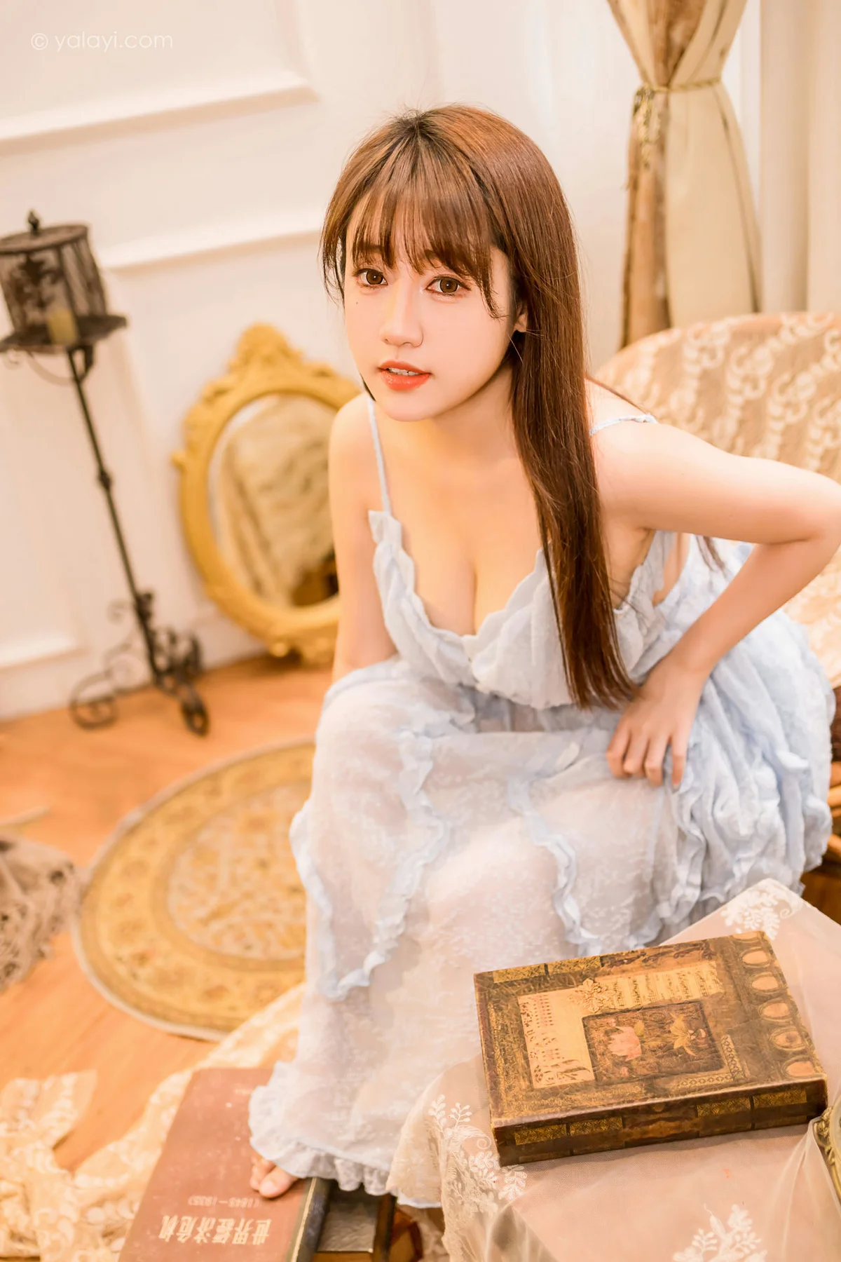 YALAYI 雅拉伊 Vol.951  虞艺 蓝色妖姬 - 1