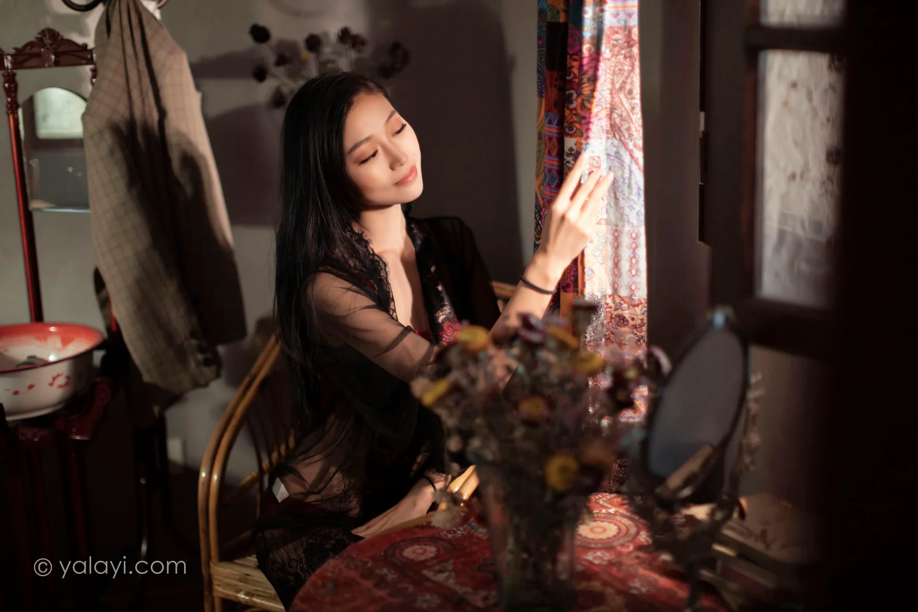 YALAYI 雅拉伊 Vol.959   图雅 一抹红色 - 3