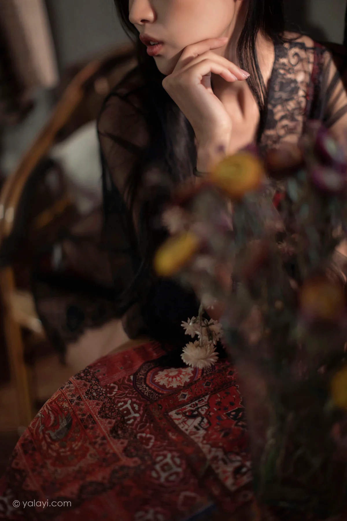 YALAYI 雅拉伊 Vol.959   图雅 一抹红色 - 7