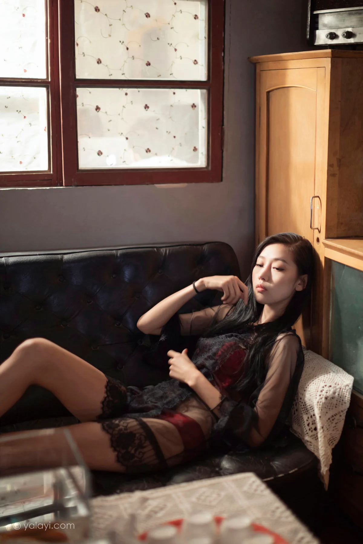 YALAYI 雅拉伊 Vol.959   图雅 一抹红色 - 9