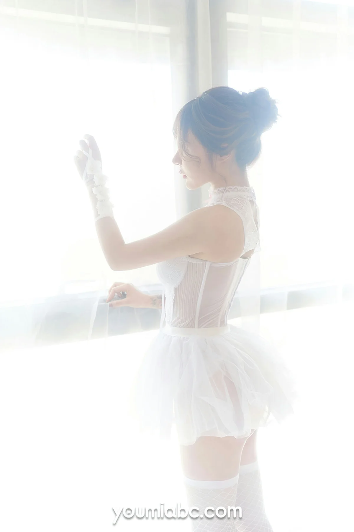 YOUMEI 尤美   可可 清纯蕾丝酥胸 - 6