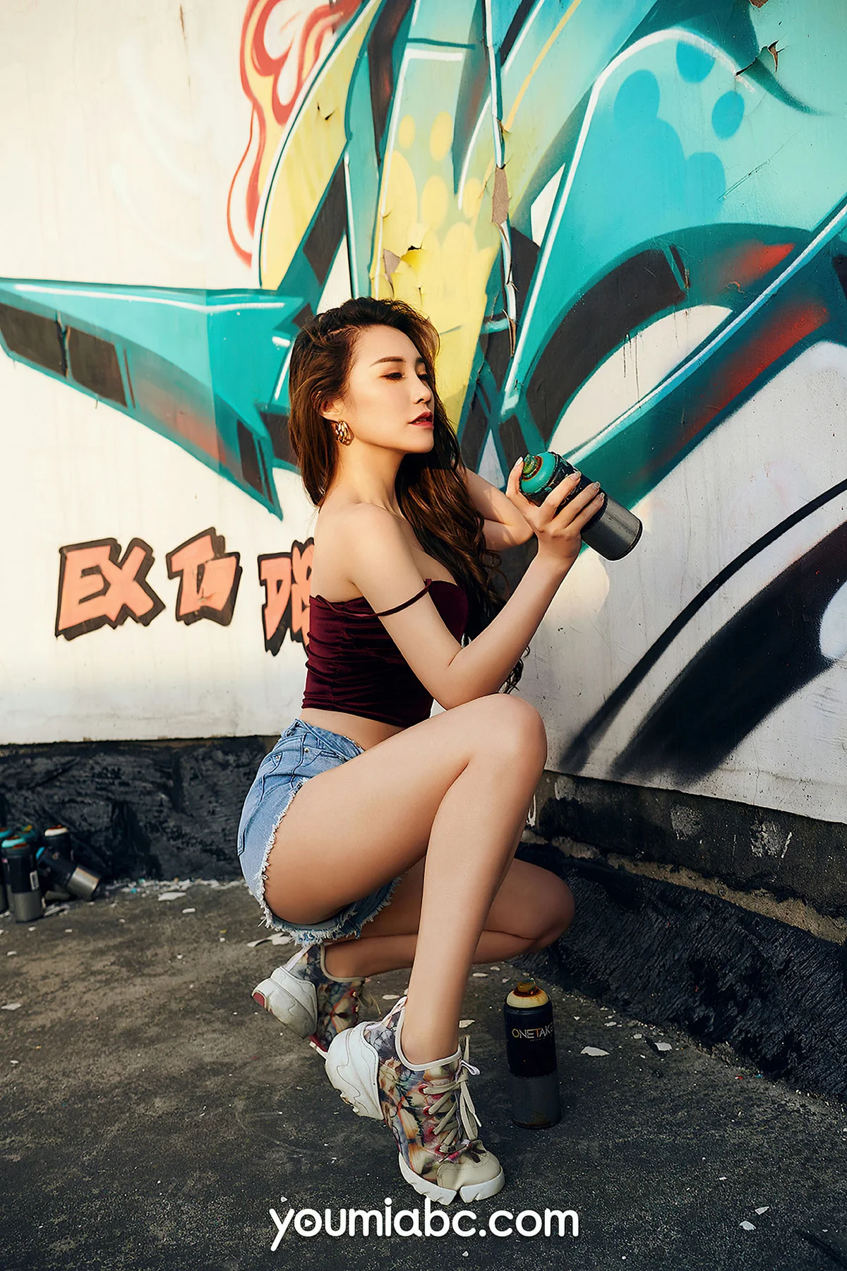 YOUMEI 尤美  2020-01-03-2  夏玲蔓 涂鸦户外 - 7