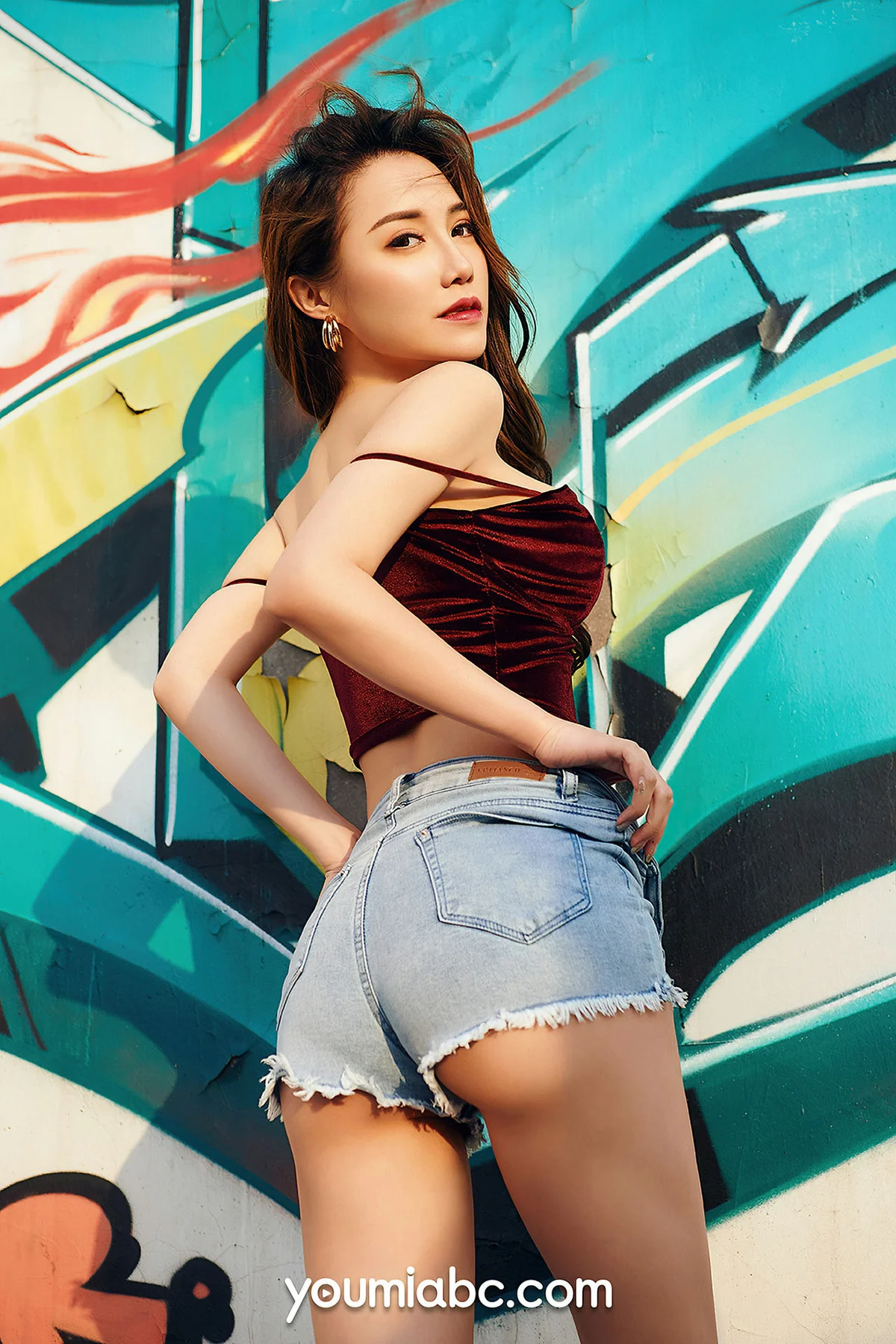 YOUMEI 尤美  2020-01-03-2  夏玲蔓 涂鸦户外 - 10