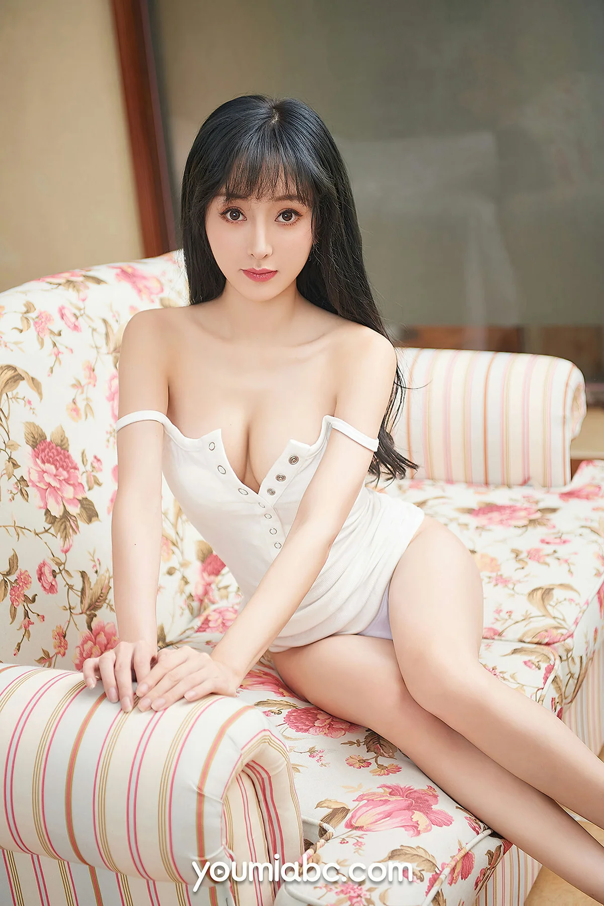YOUMEI 尤美   李纤纤 香肩清纯少女 - 7
