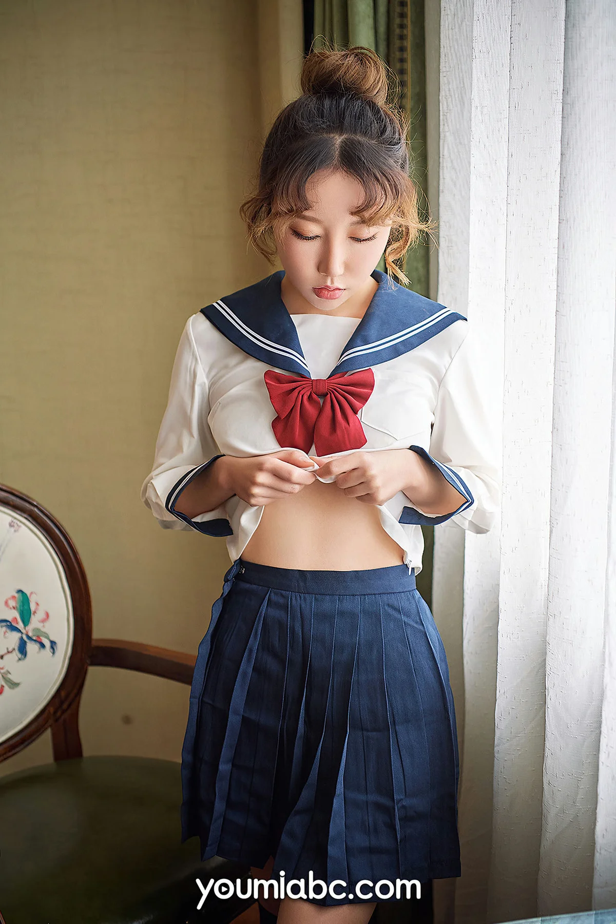 YOUMEI 尤美  瑶瑶 清纯校园制服 - 3