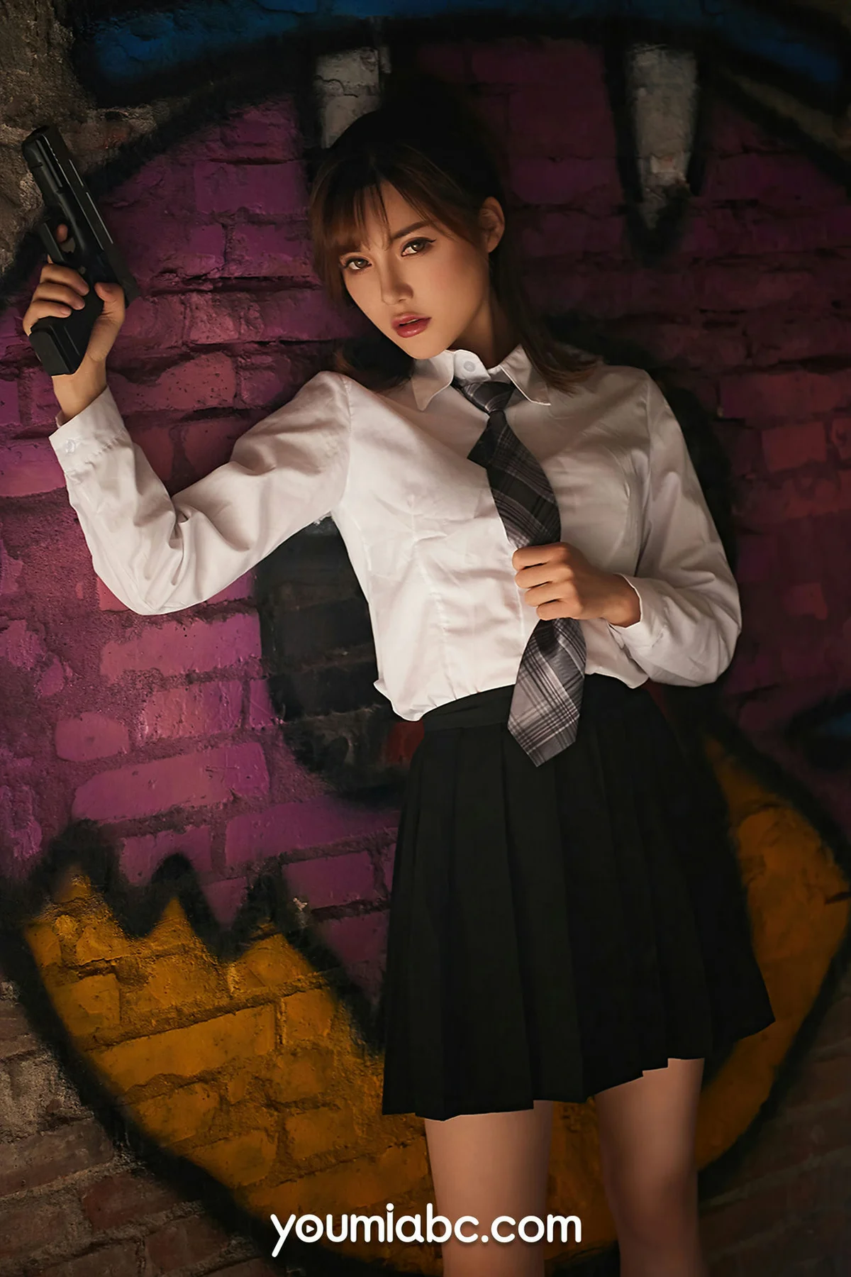 YOUMEI 尤美  奶茶emily 短裙jk制服 - 9