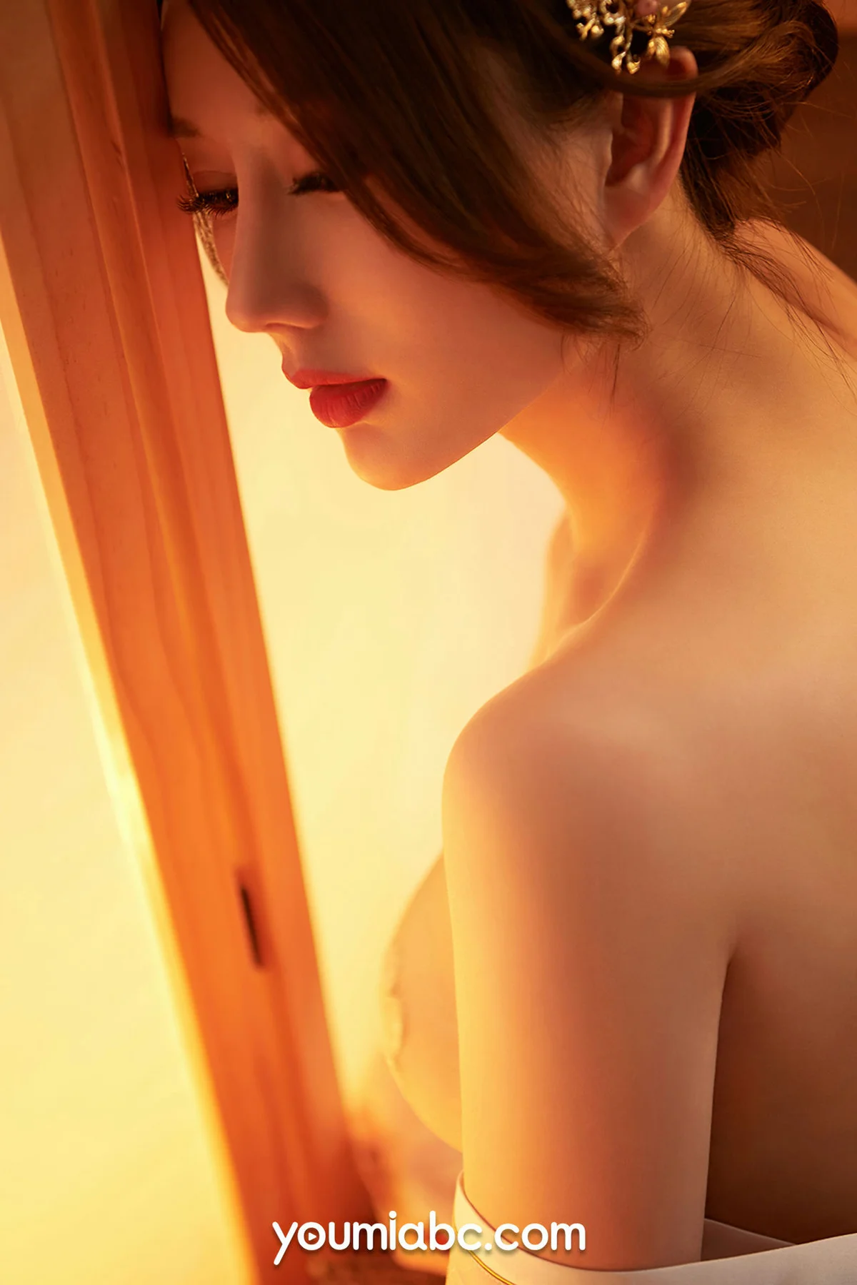 YOUMEI 尤美  苏小曼 性感香肩和服 - 9