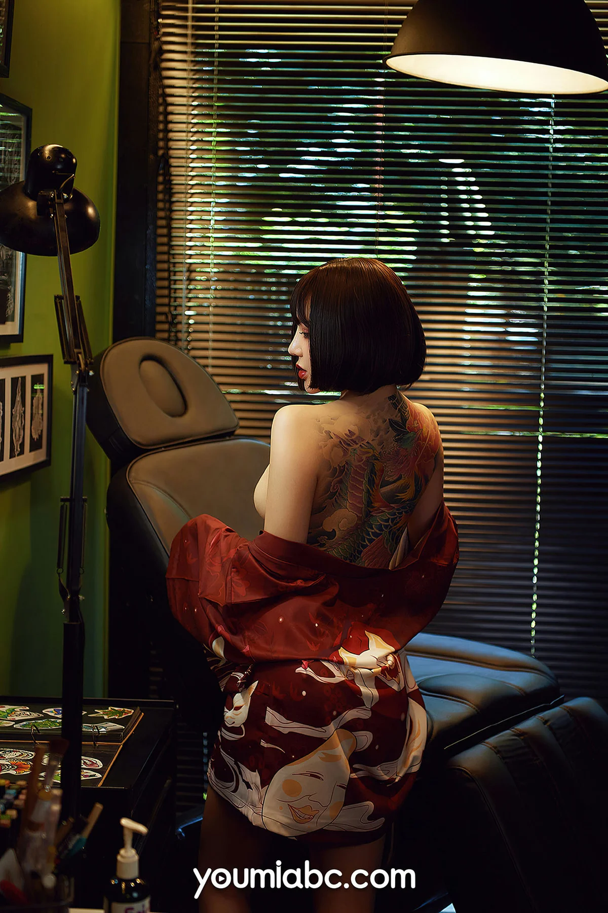 YOUMEI 尤美  安妮斯朵拉 纹身玉体妹子 - 5