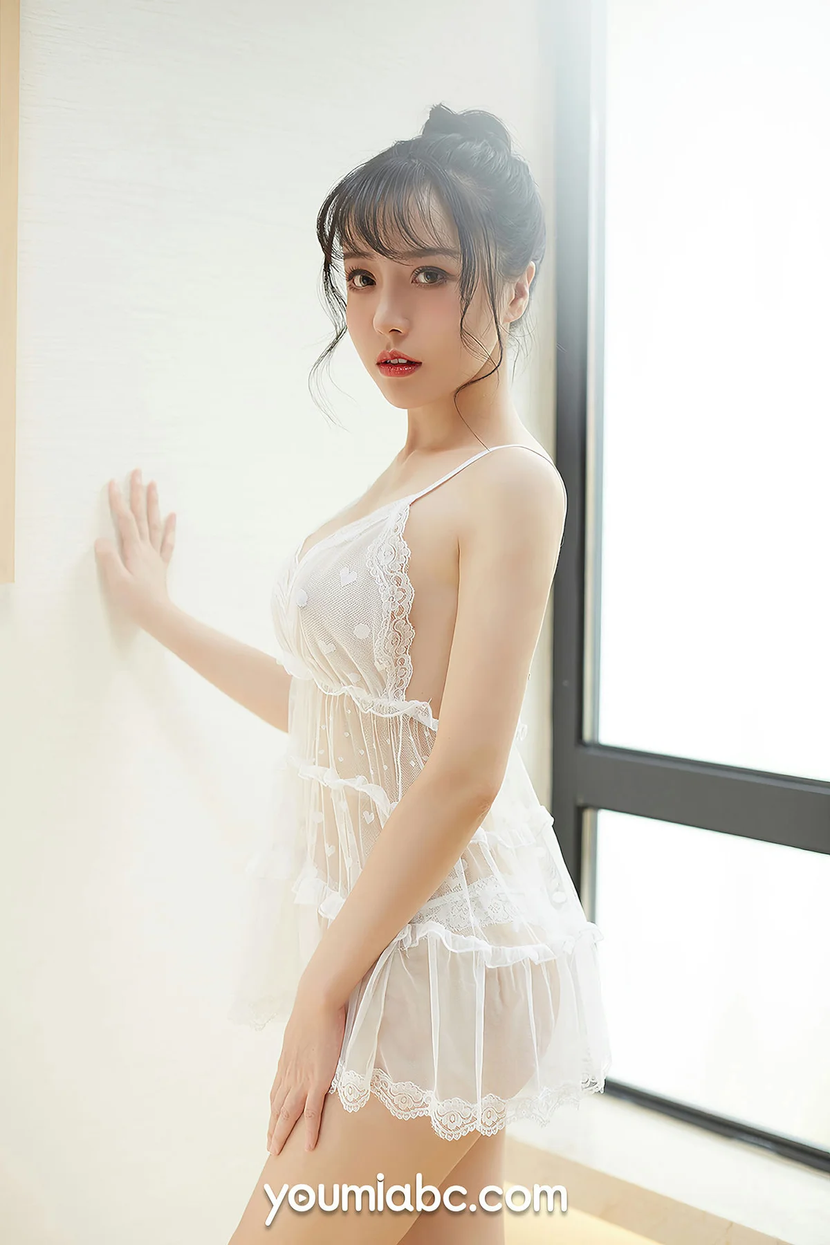 YOUMEI 尤美   白亦ada 透视玉背美女 - 5
