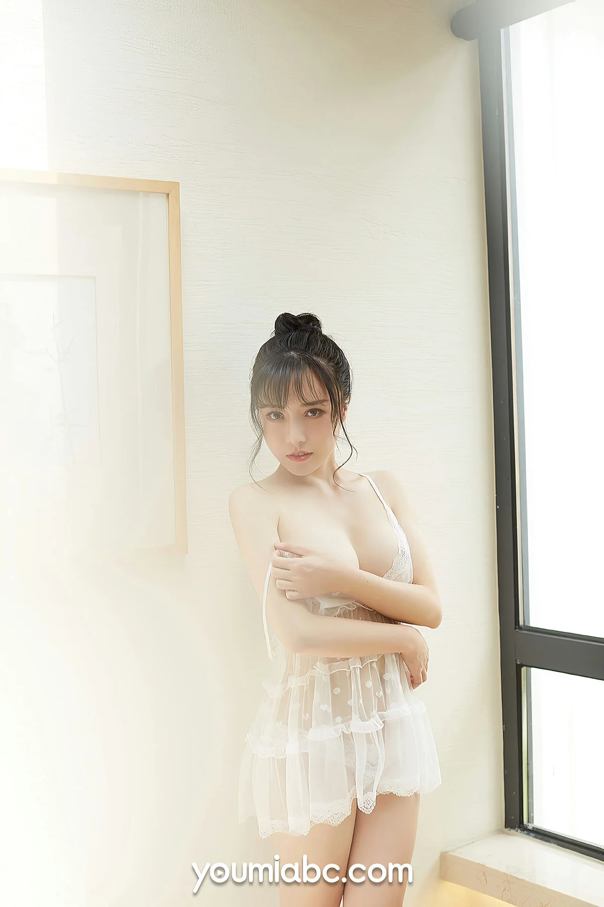 YOUMEI 尤美   白亦ada 透视玉背美女 - 9