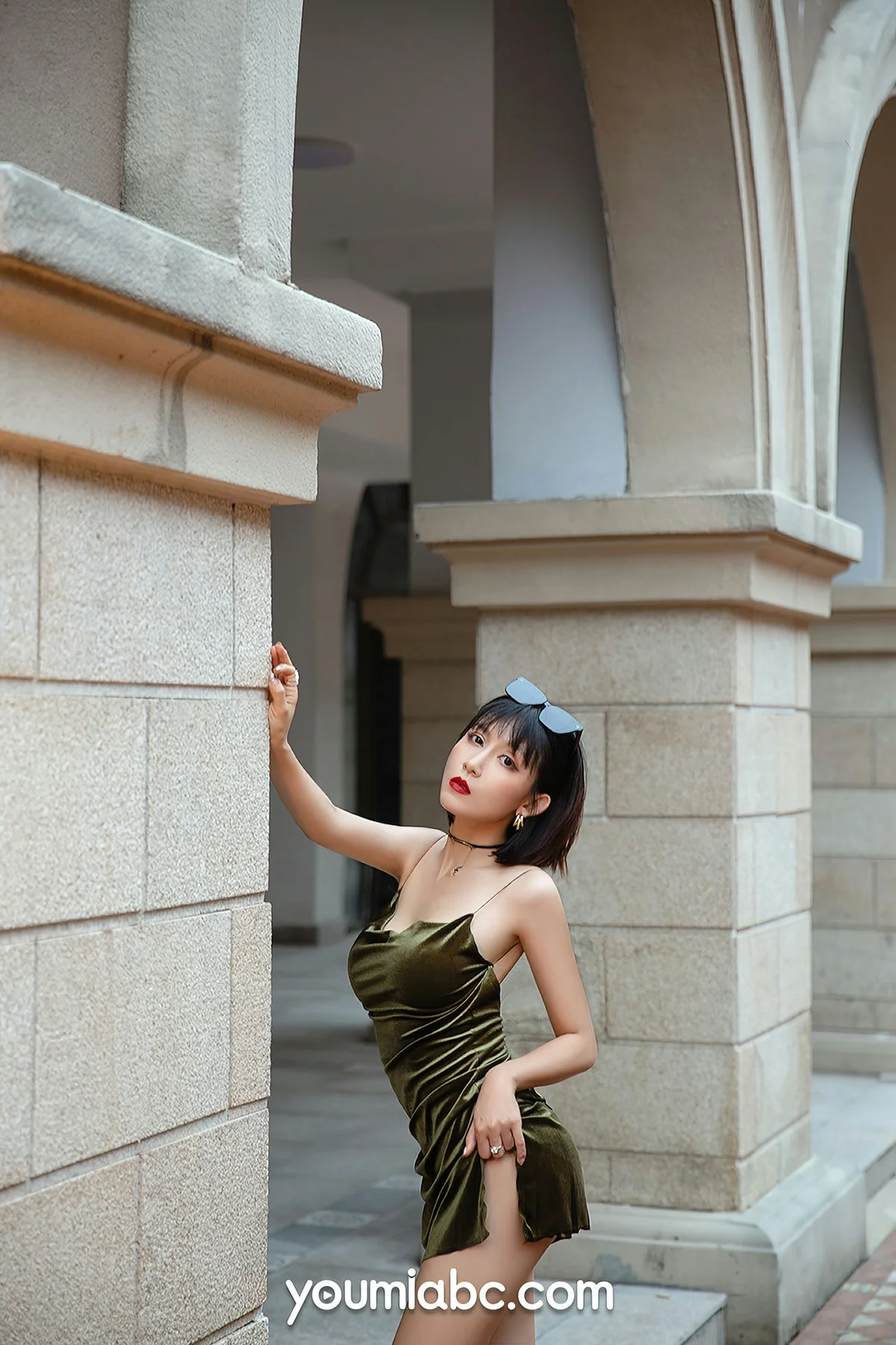 YOUMEI 尤美  安妮斯朵拉 玉背街拍 - 6