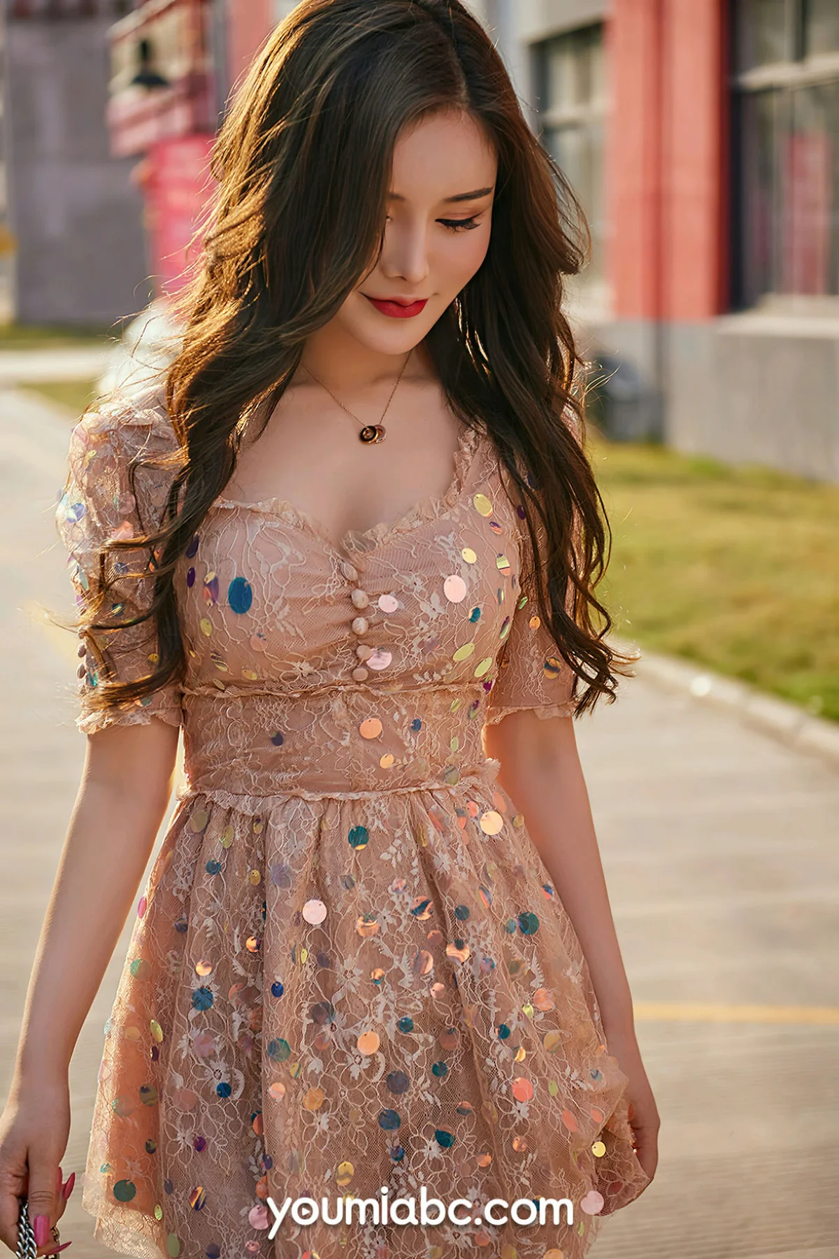 YOUMEI 尤美  2022-06-11-1 陈宇曦 欧范黑丝吊袜 - 3