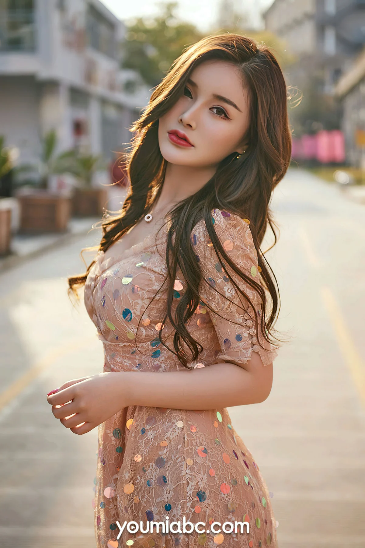 YOUMEI 尤美  2022-06-11-1 陈宇曦 欧范黑丝吊袜 - 6