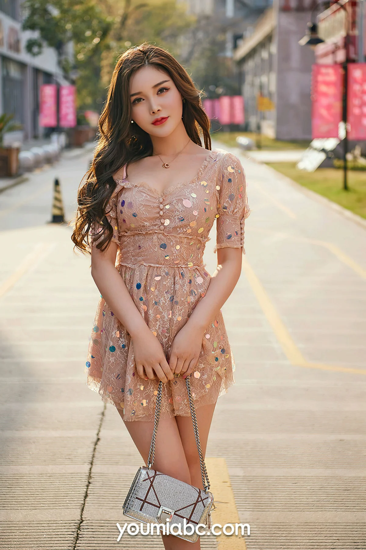 YOUMEI 尤美  2022-06-11-1 陈宇曦 欧范黑丝吊袜 - 7