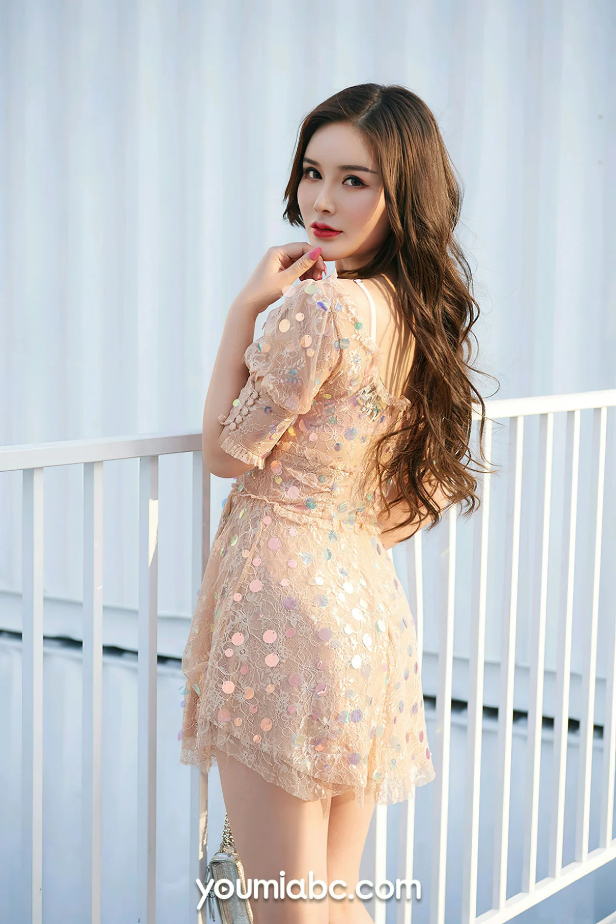 YOUMEI 尤美  2022-06-11-1 陈宇曦 欧范黑丝吊袜 - 10