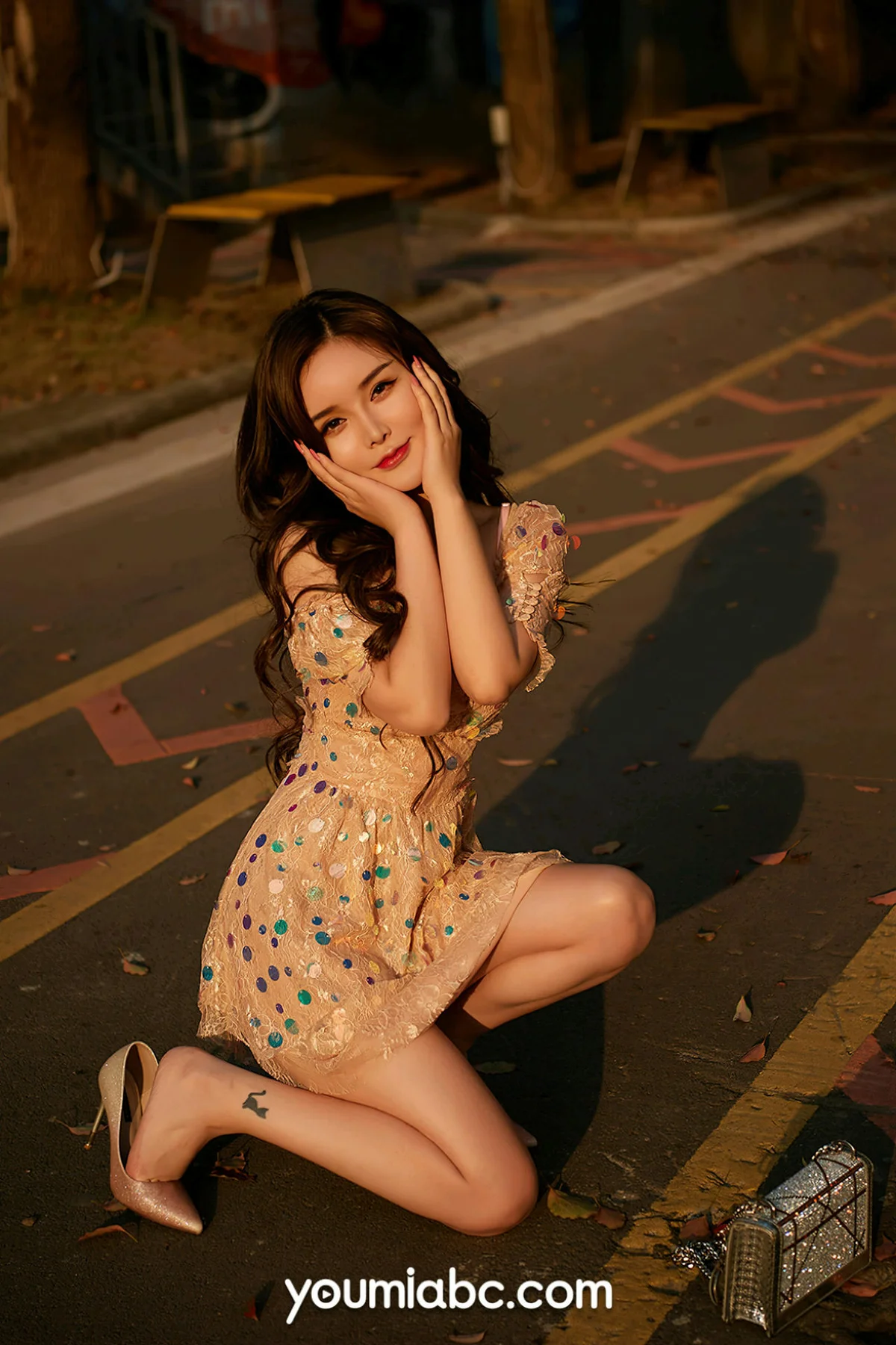 YOUMEI 尤美  2022-06-11-1 陈宇曦 欧范黑丝吊袜 - 5