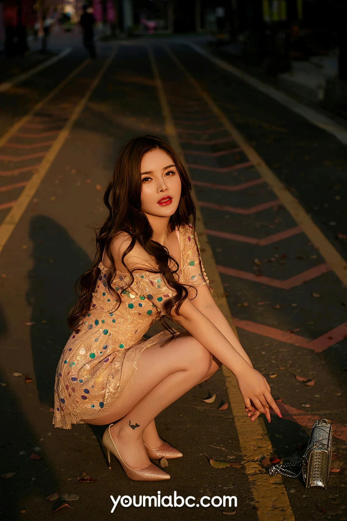 YOUMEI 尤美  2022-06-11-1 陈宇曦 欧范黑丝吊袜 - 6