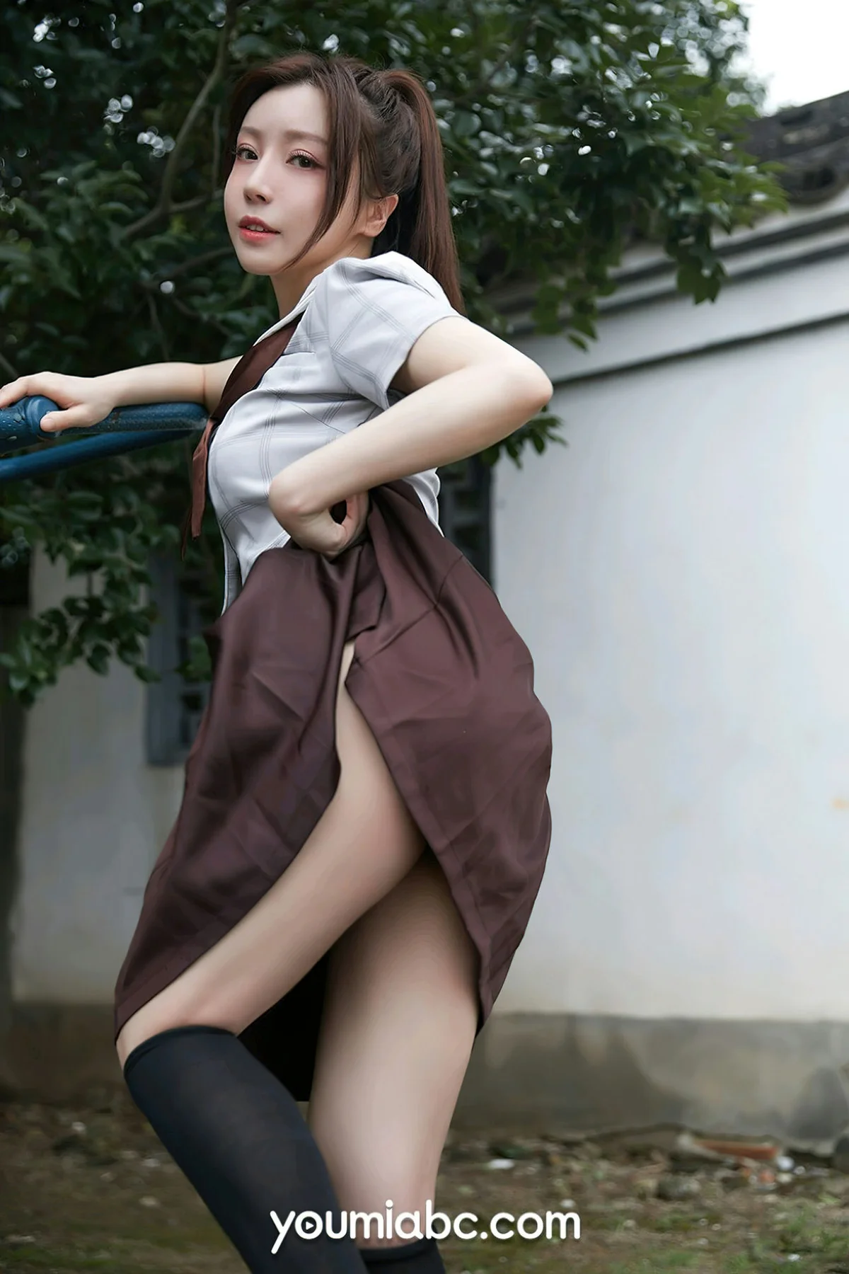 YOUMEI 尤美  2022-08-09-1 白亦 jk少女 - 5