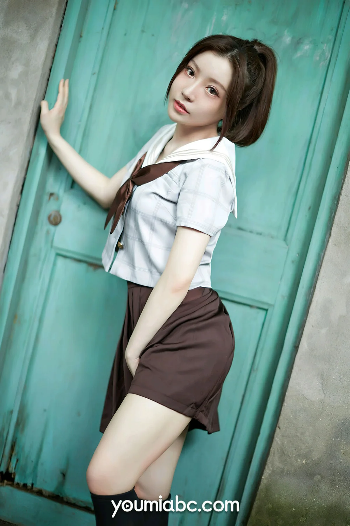 YOUMEI 尤美  2022-08-09-1 白亦 jk少女 - 9