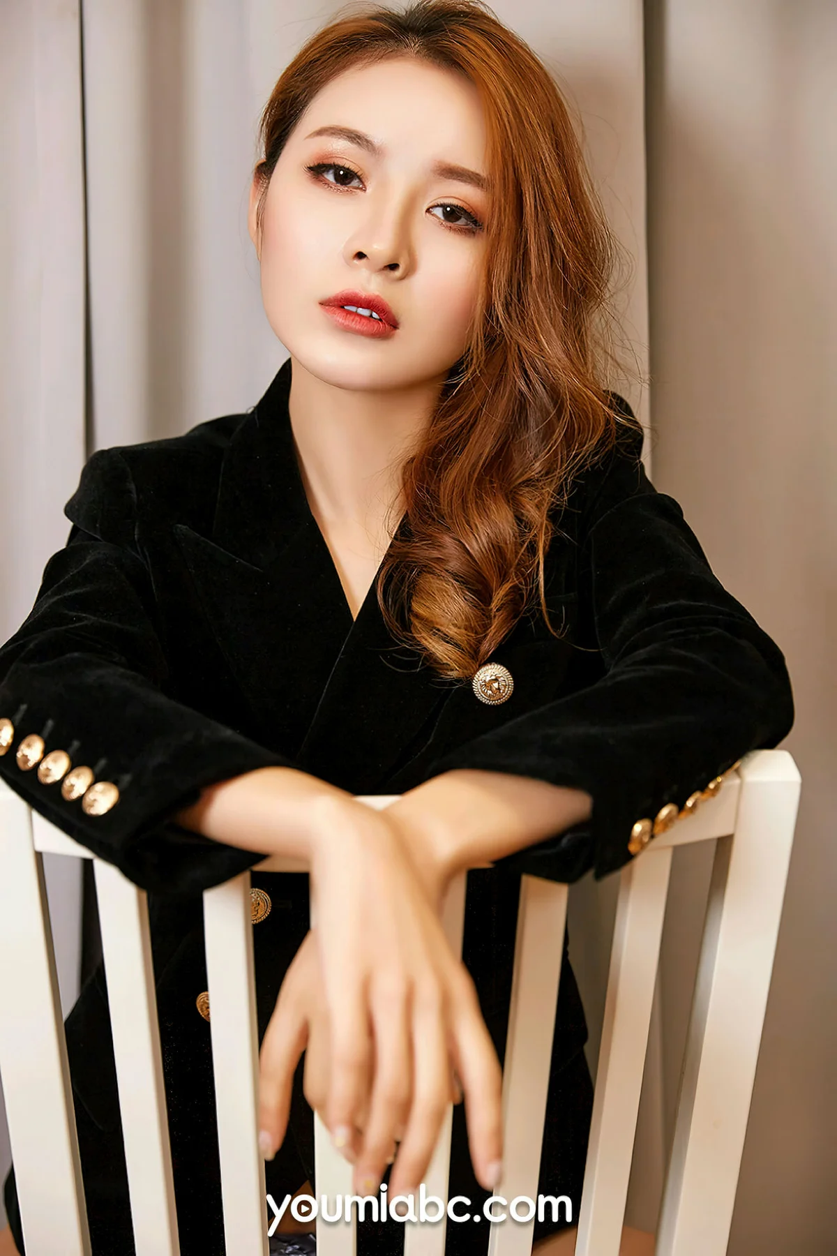 YOUMEI 尤美  2022-08-15-1 黄金宝儿 欧范红唇 - 5