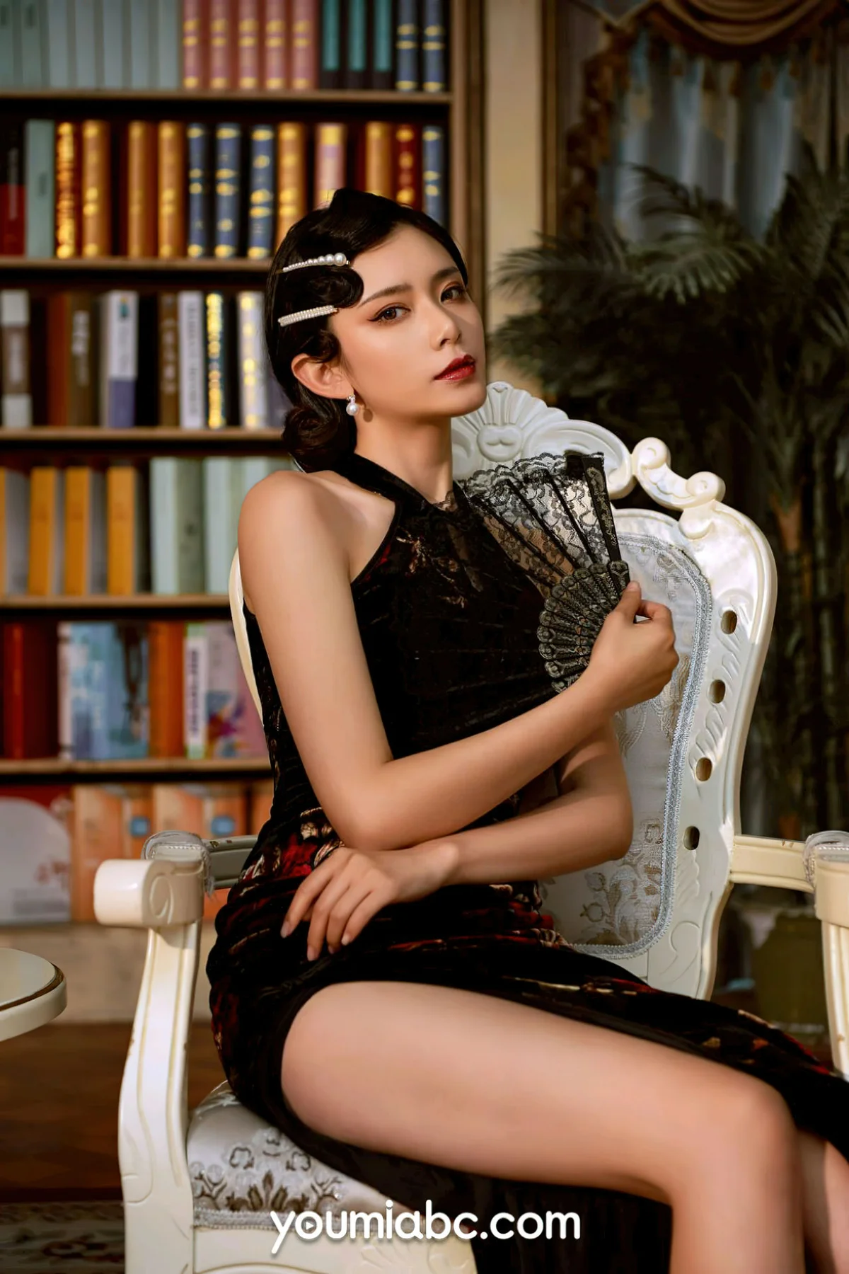 YOUMEI 尤美  2022-10-09-1 林夕 复古旗袍气质美女 - 2