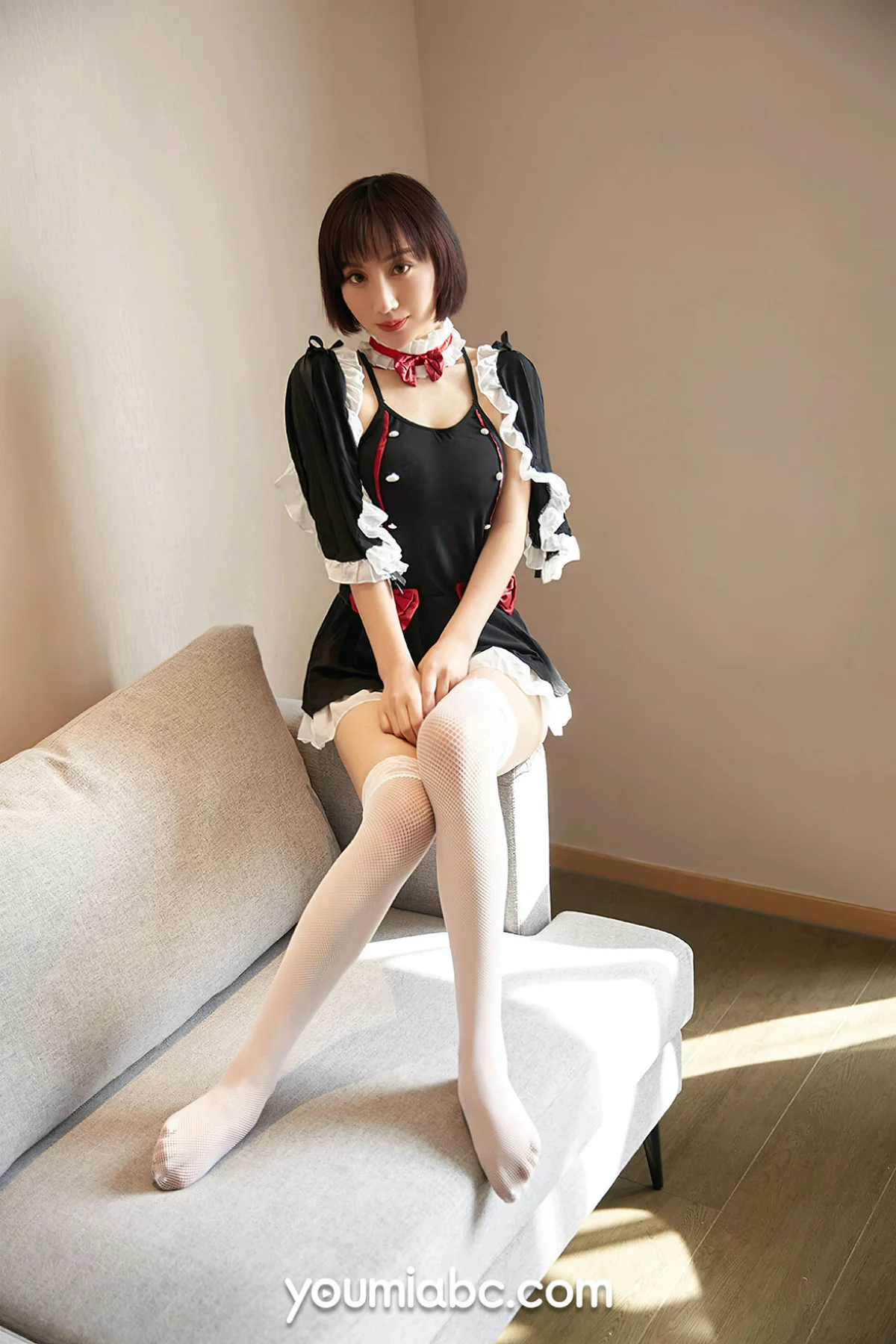 YOUMEI 尤美  2022-10-10-1 林茵茵 萝莉女仆 - 8