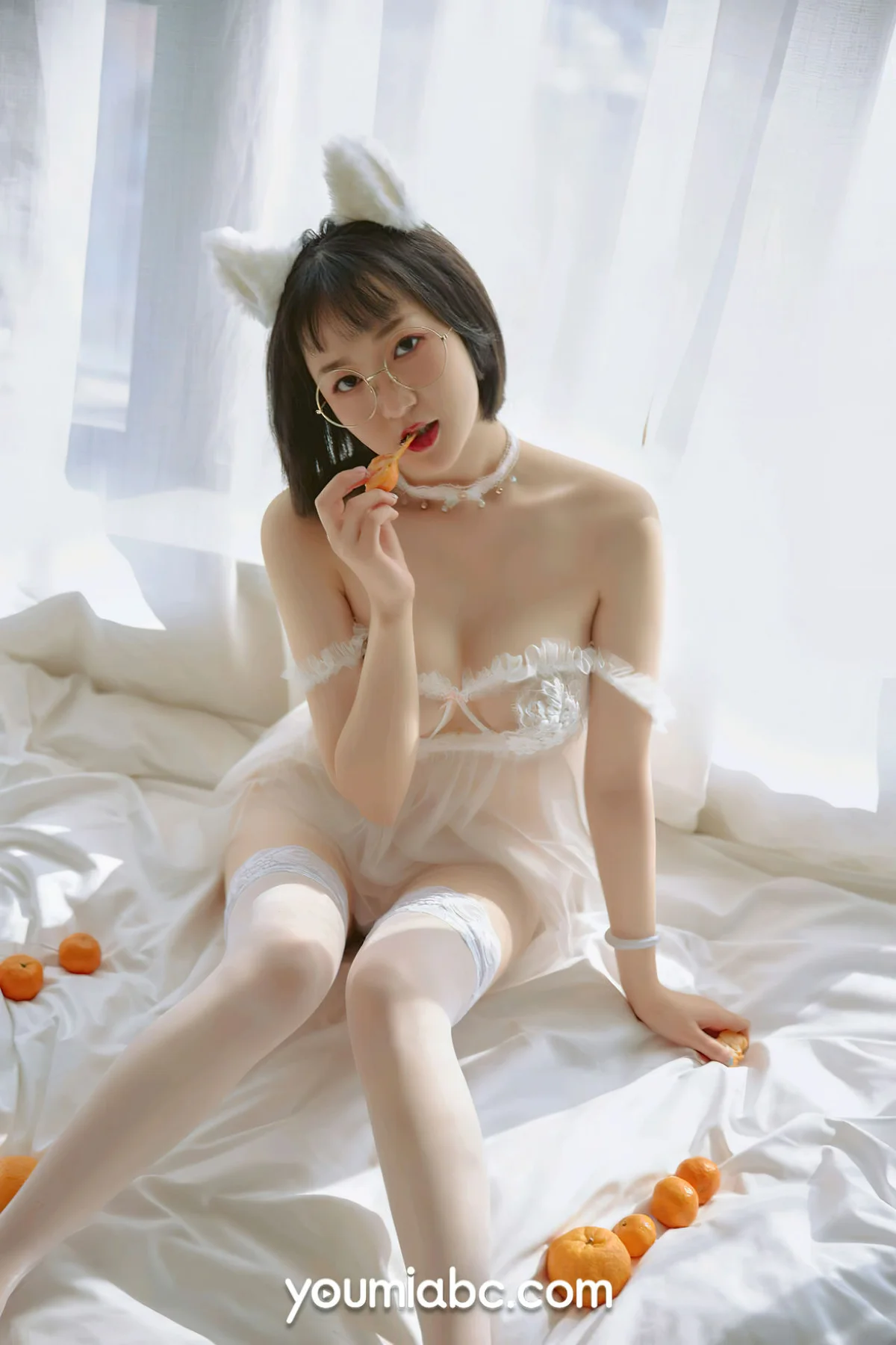 YOUMEI 尤美  2022-10-11-1 龙女宝宝 可爱纯白萝莉少女 - 9