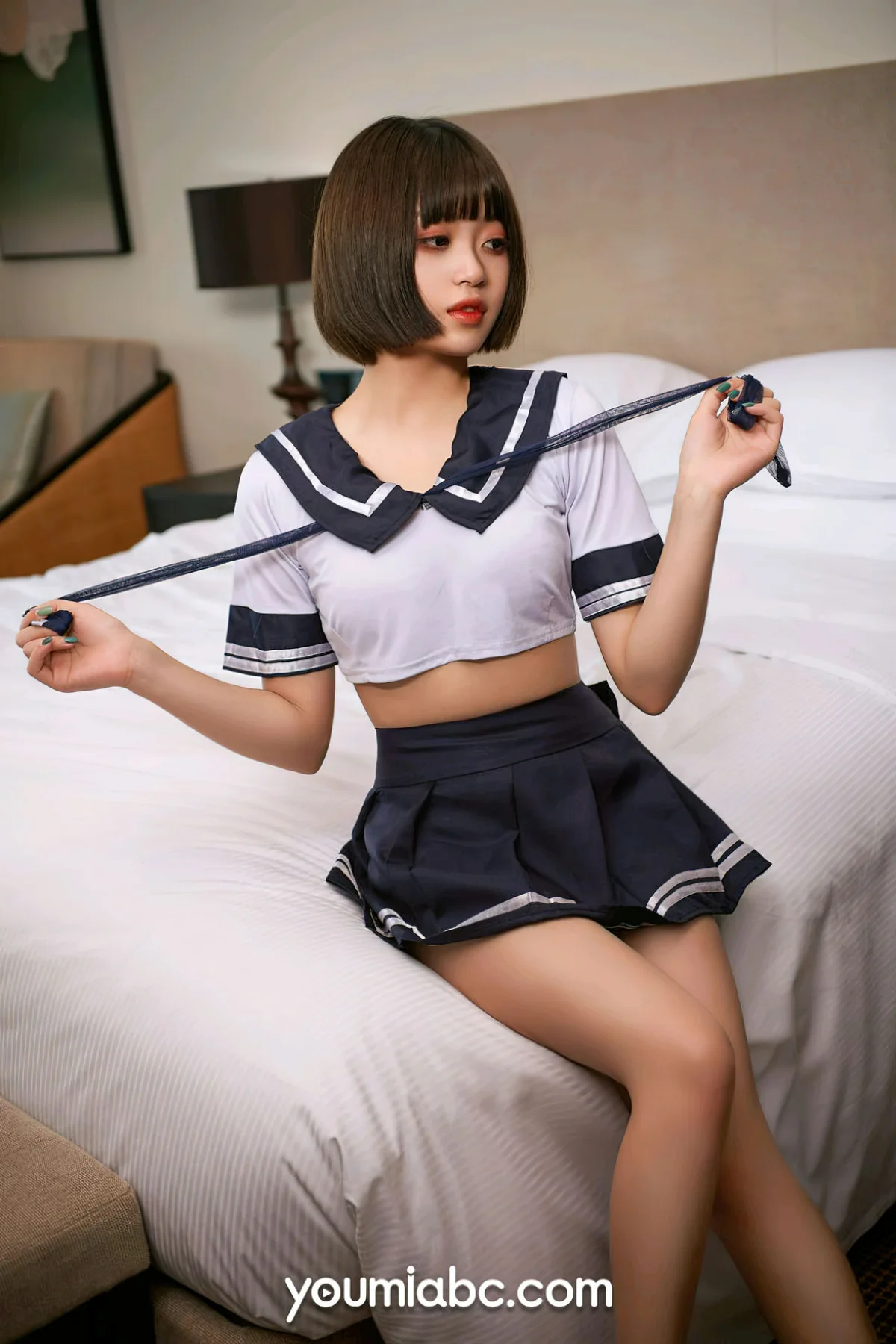 YOUMEI 尤美  2022-10-13-1 萌萌 jk制服少女 - 7