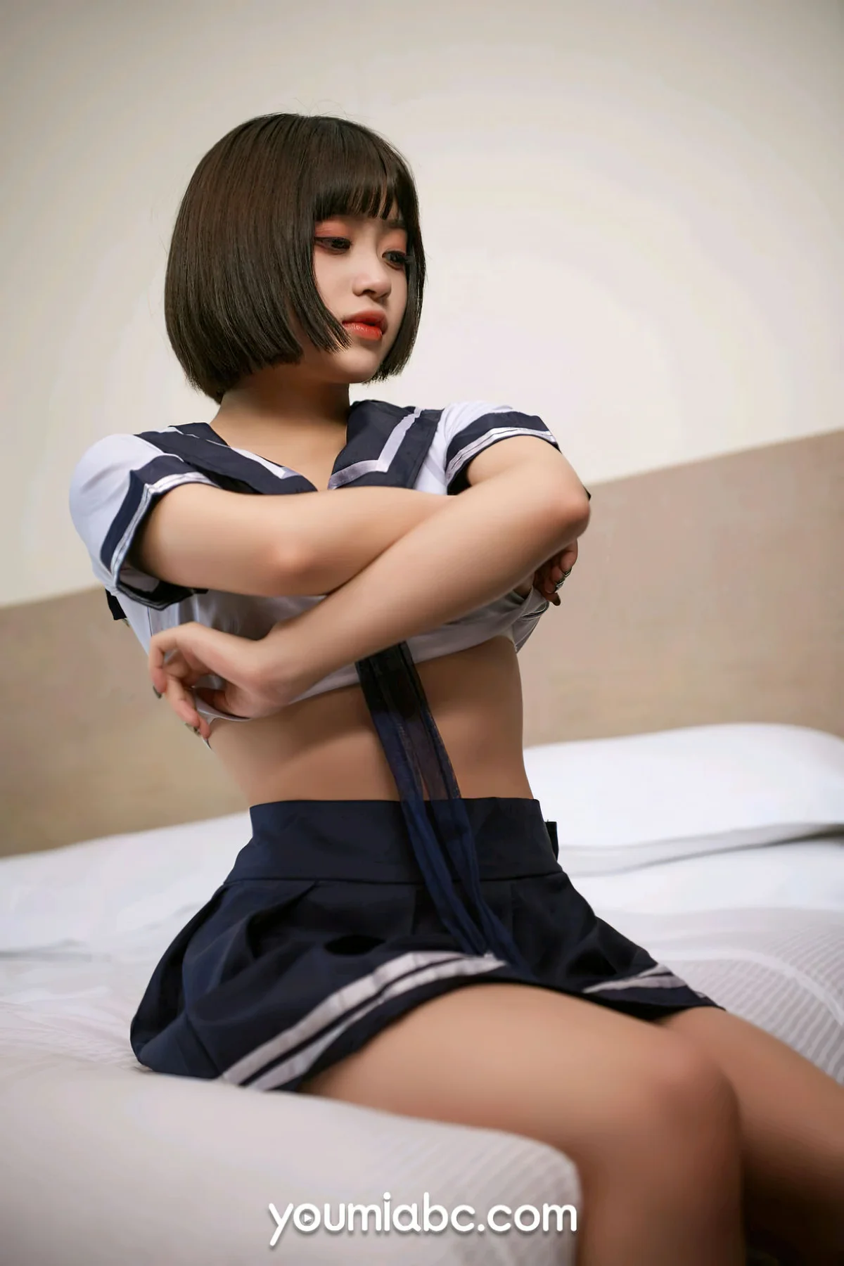 YOUMEI 尤美  2022-10-13-1 萌萌 jk制服少女 - 8