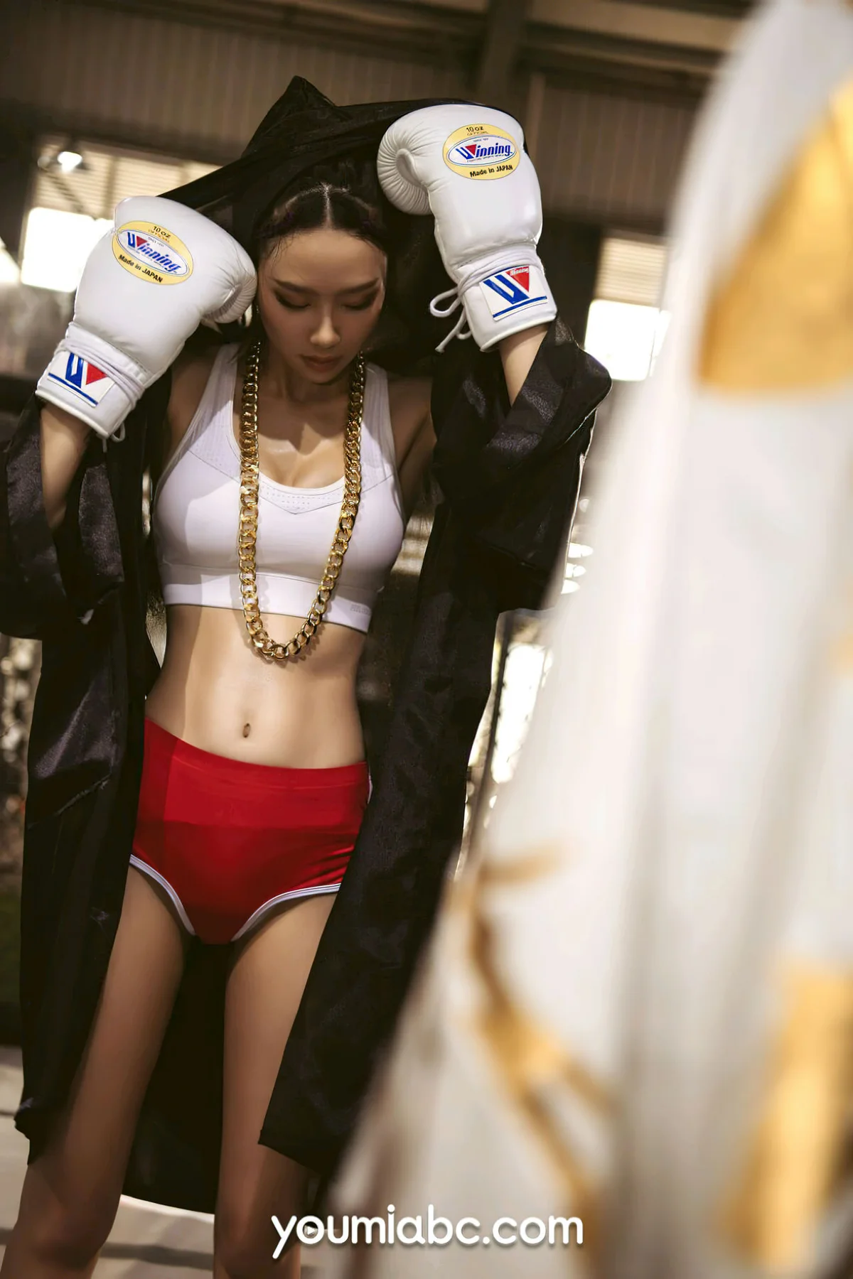 YOUMEI 尤美  2022-10-14-1 沐青 拳击运动美女 - 10