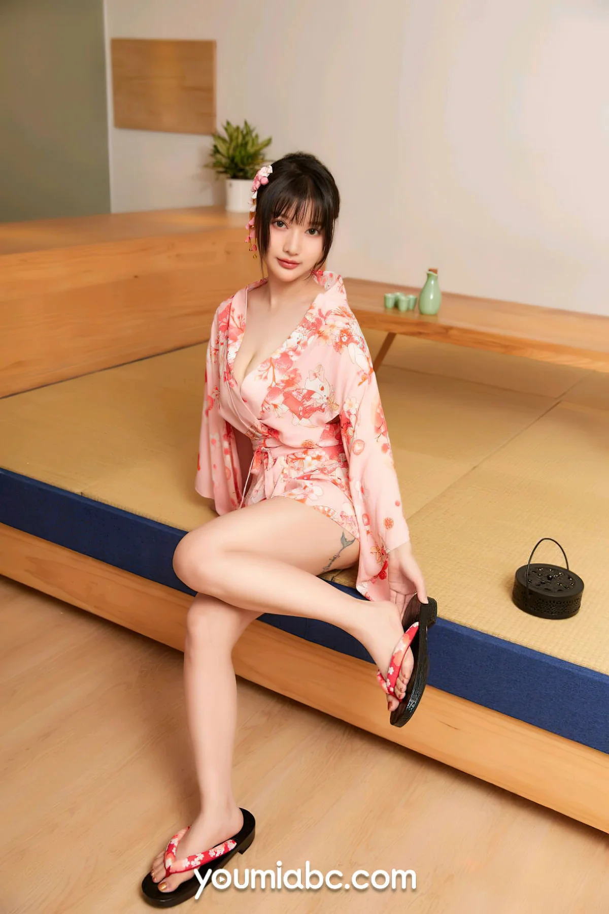 YOUMEI 尤美  2022-10-28-1 尹儿 和服美乳 - 5